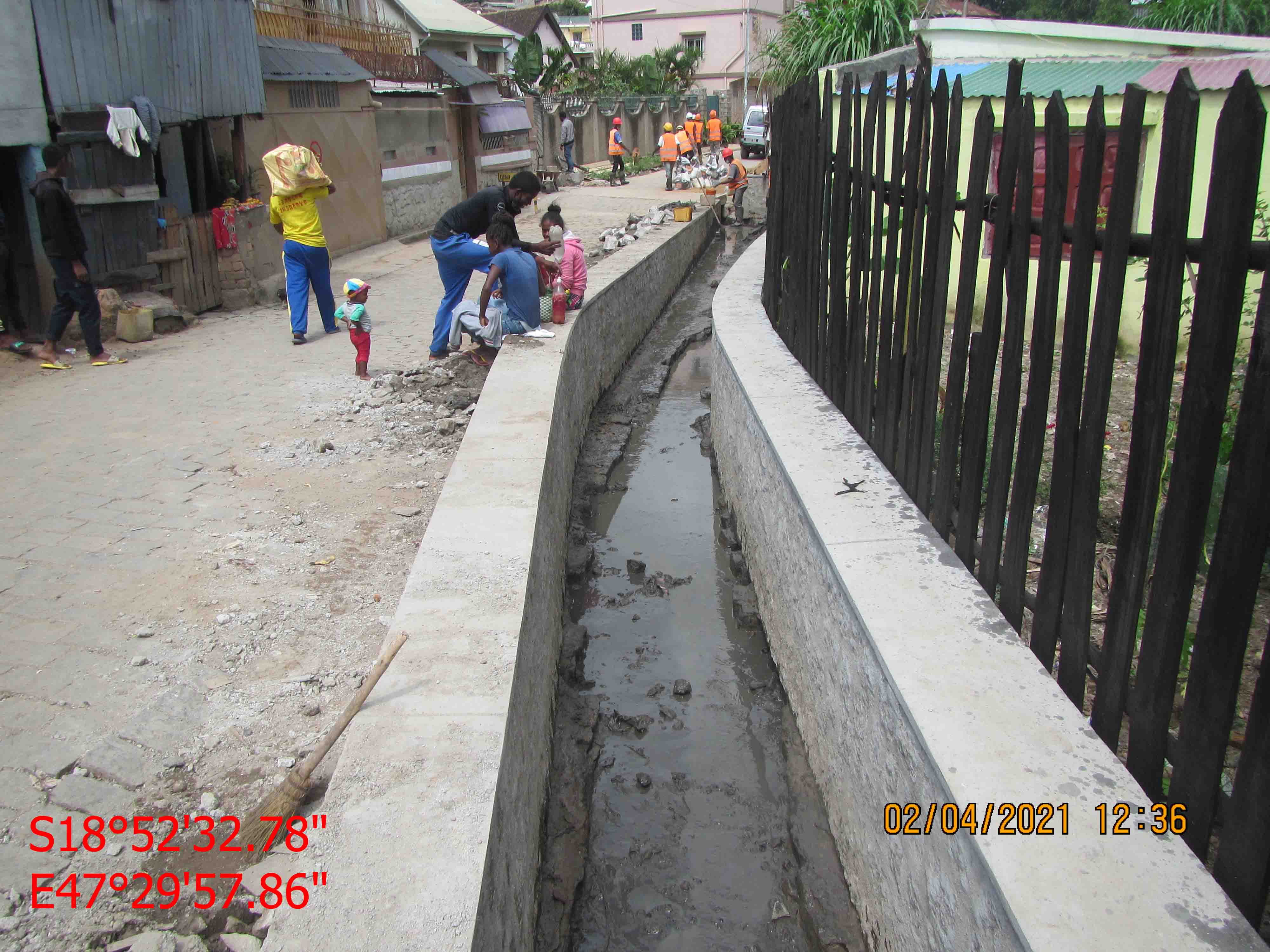 Image chantier après