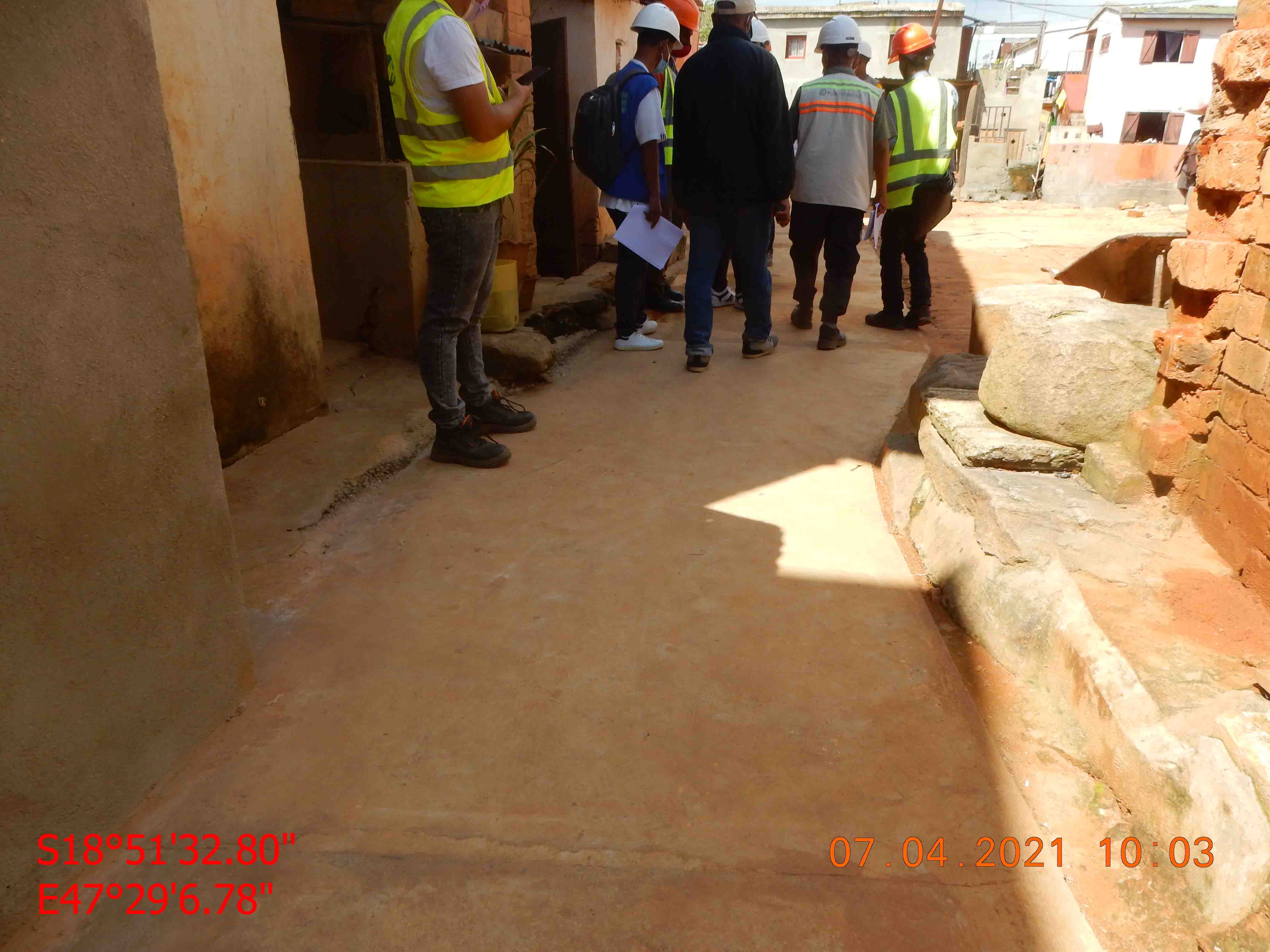 Image chantier après