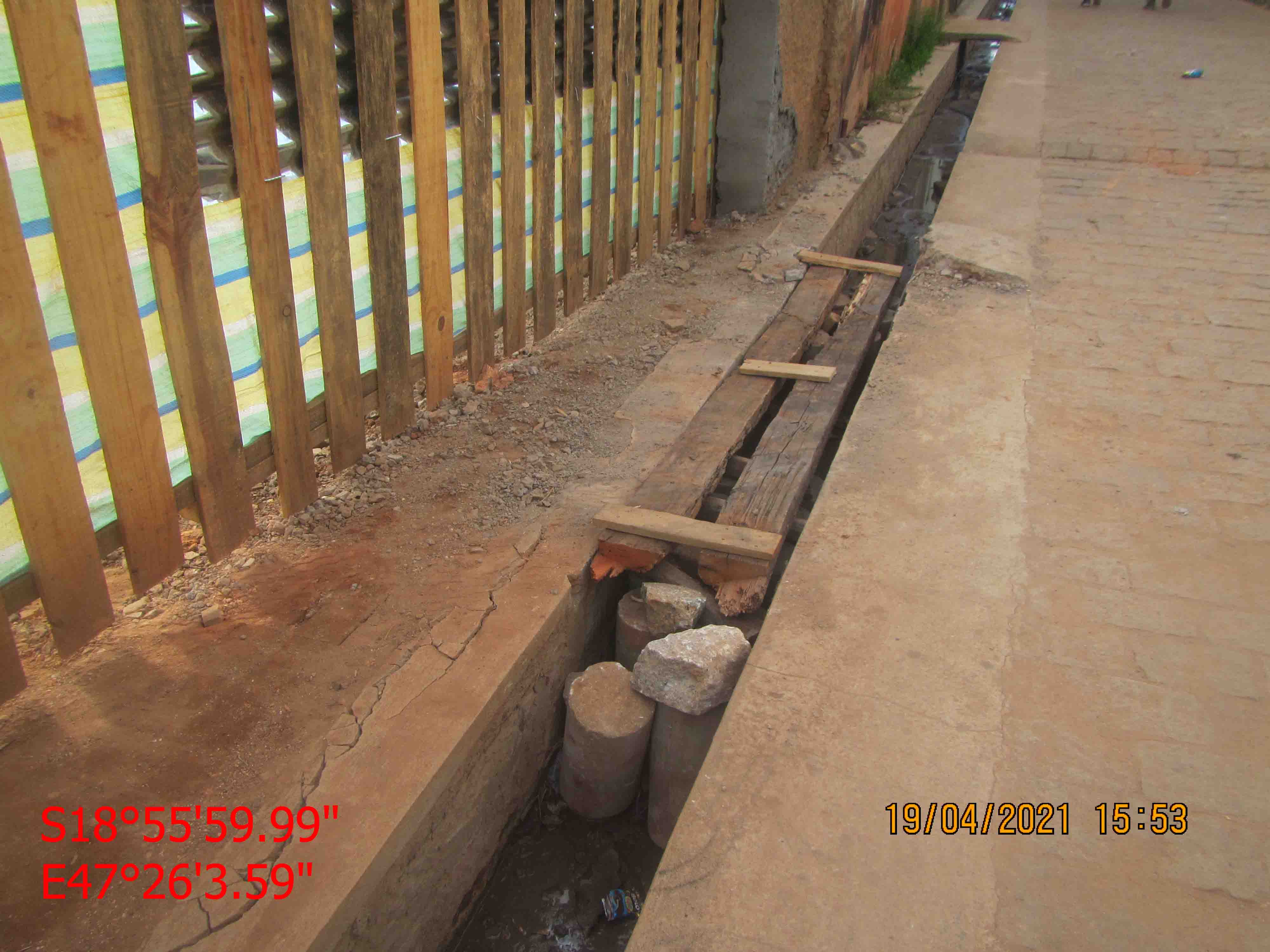Image chantier après