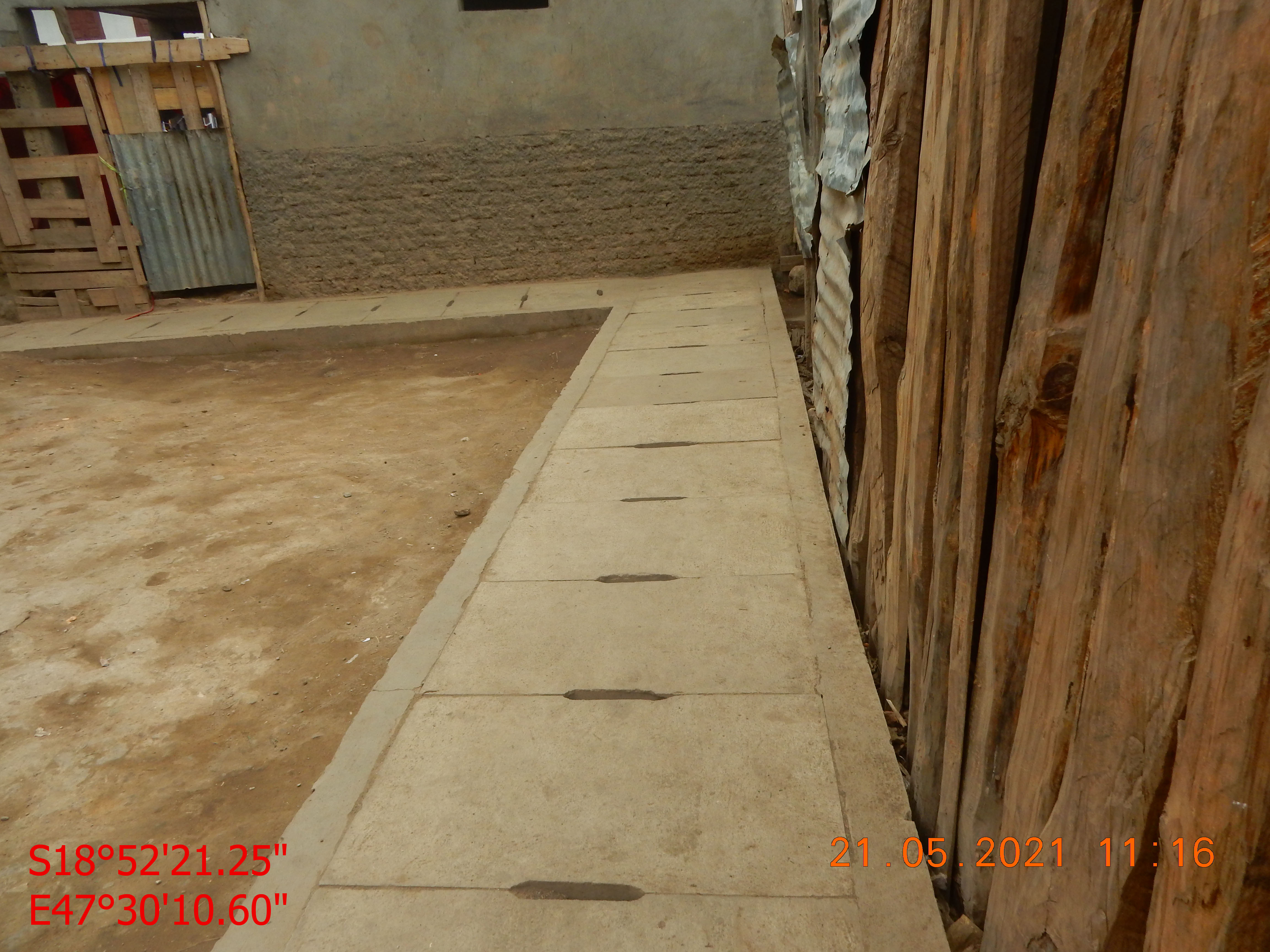 Image chantier après