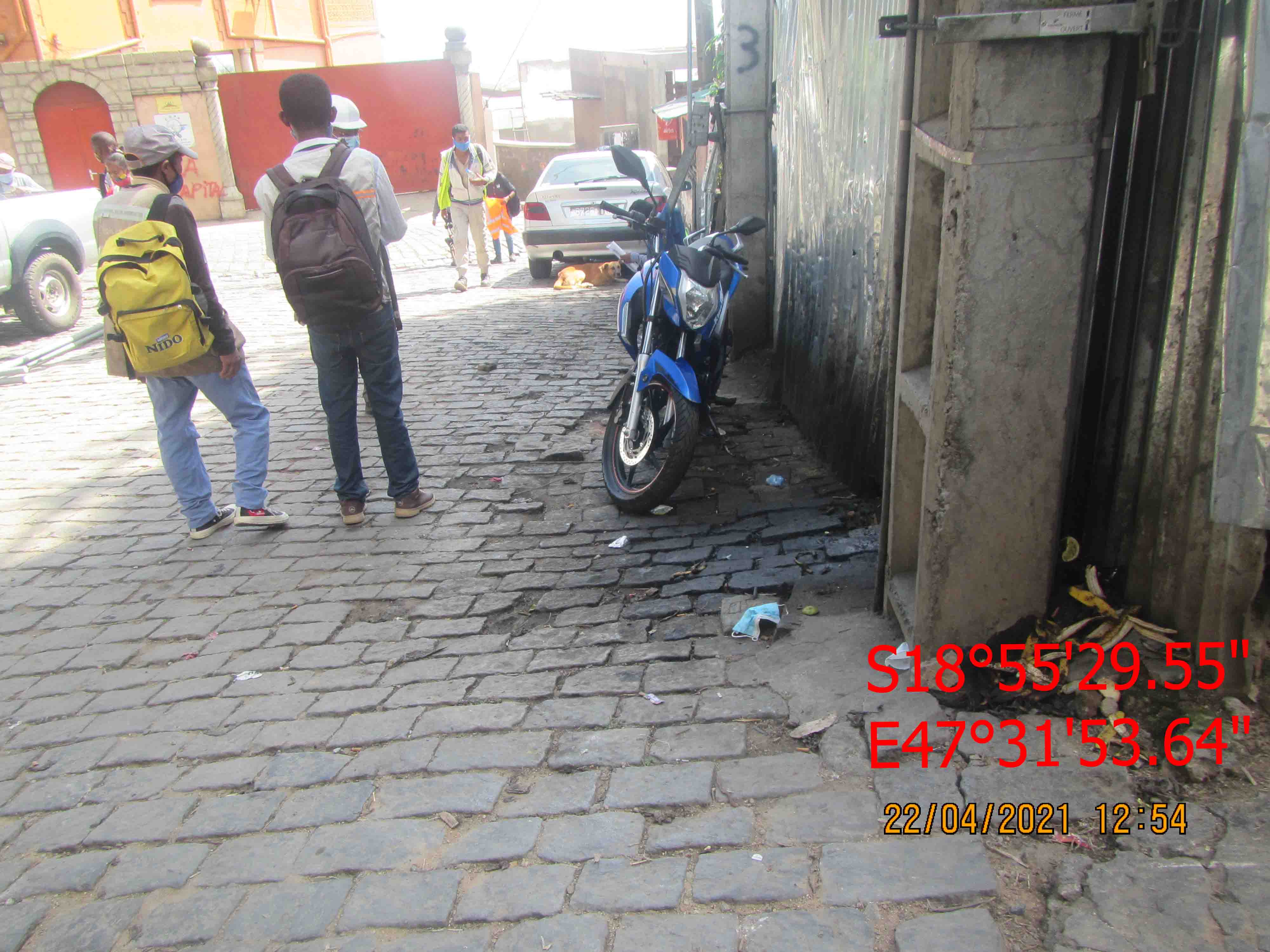 Image chantier avant