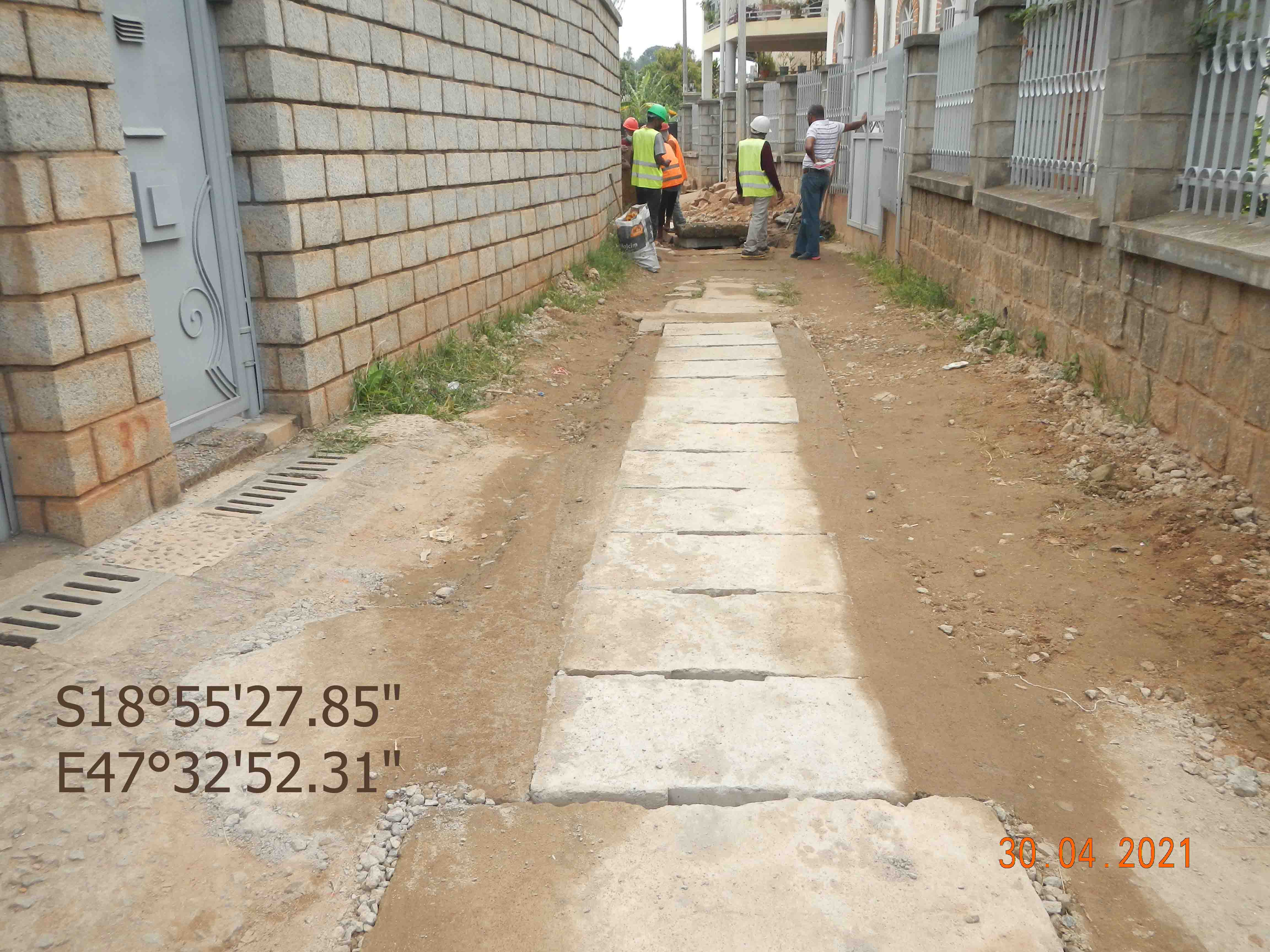Image chantier après