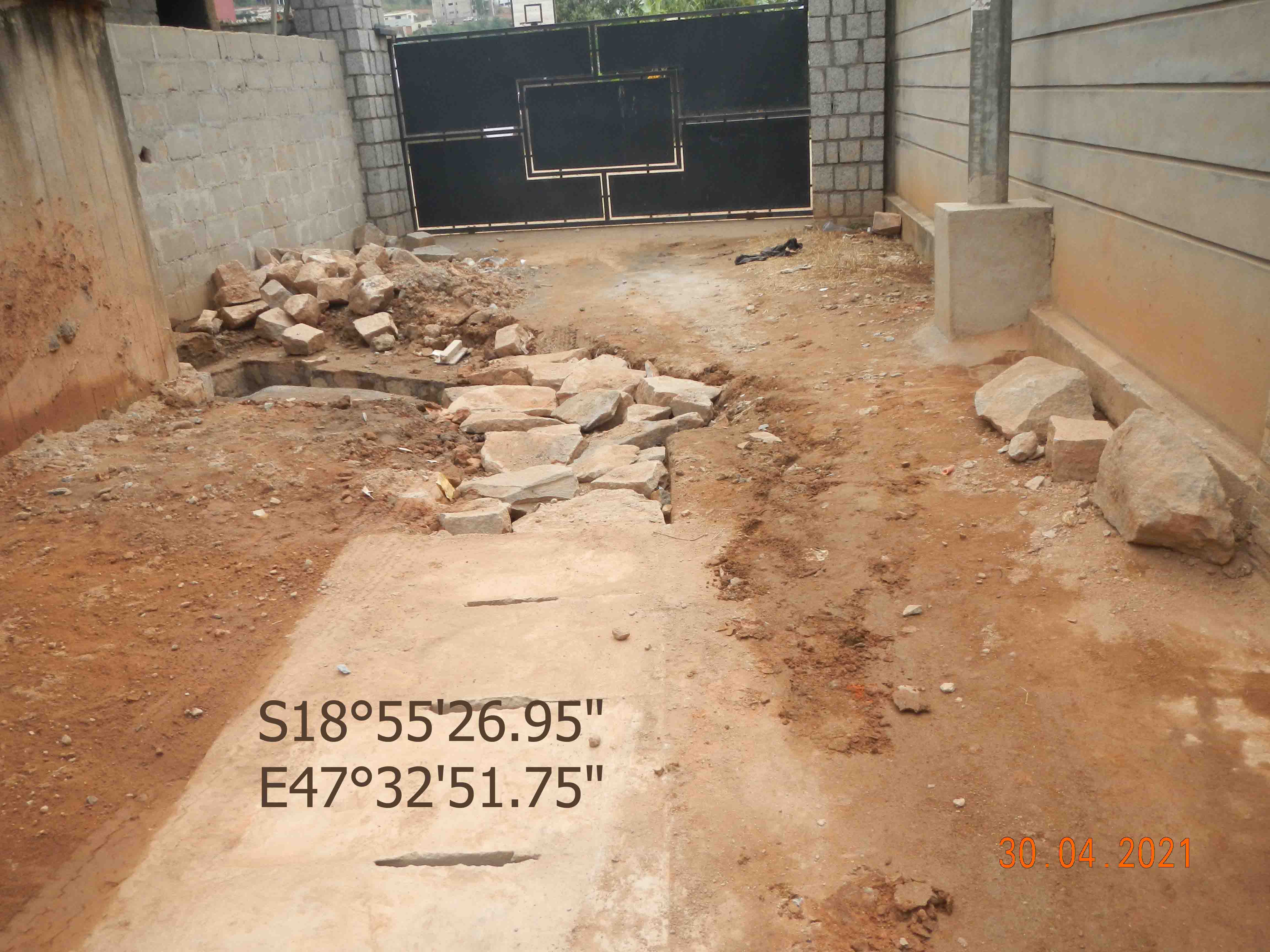 Image chantier après