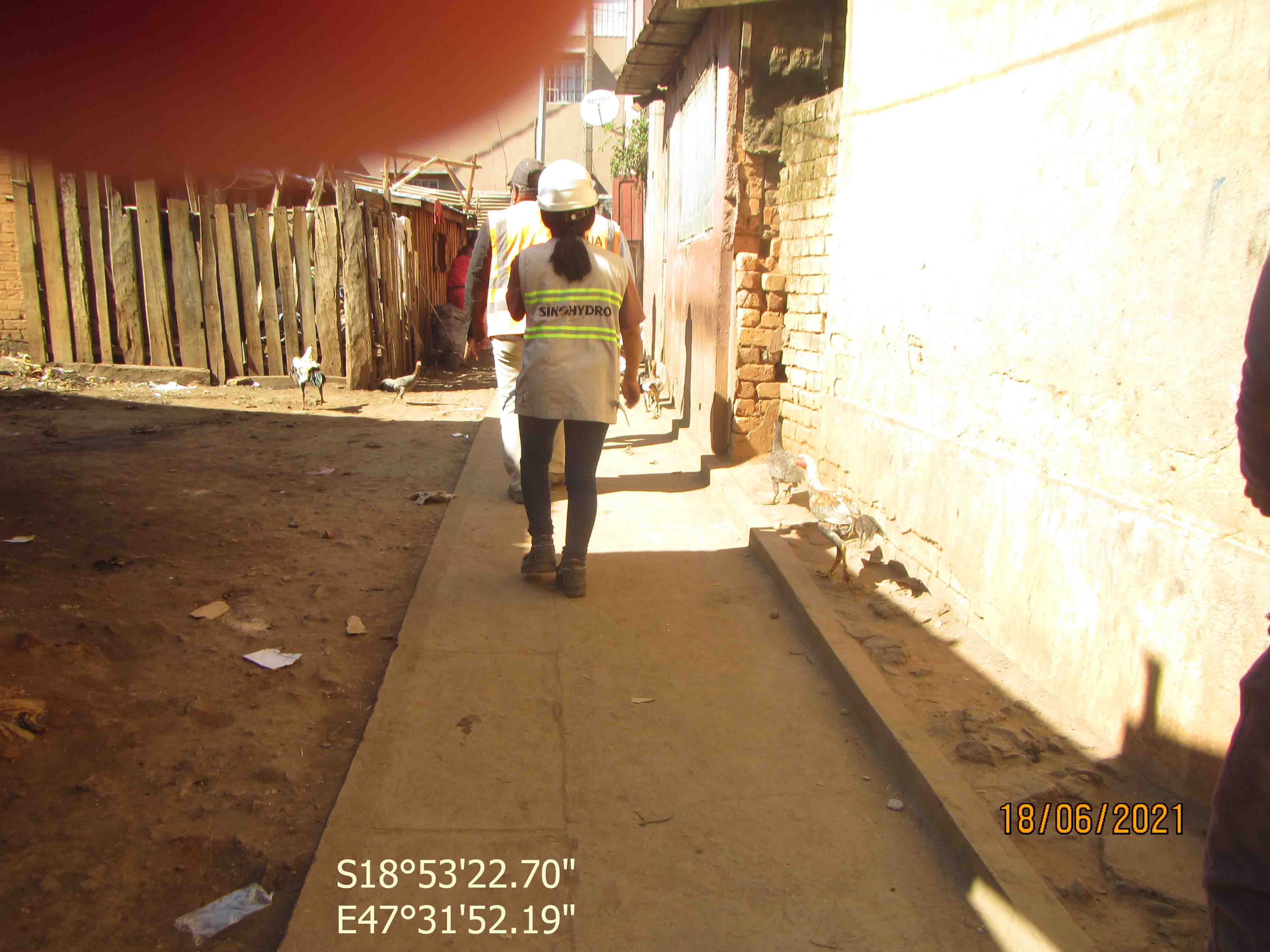 Image chantier après