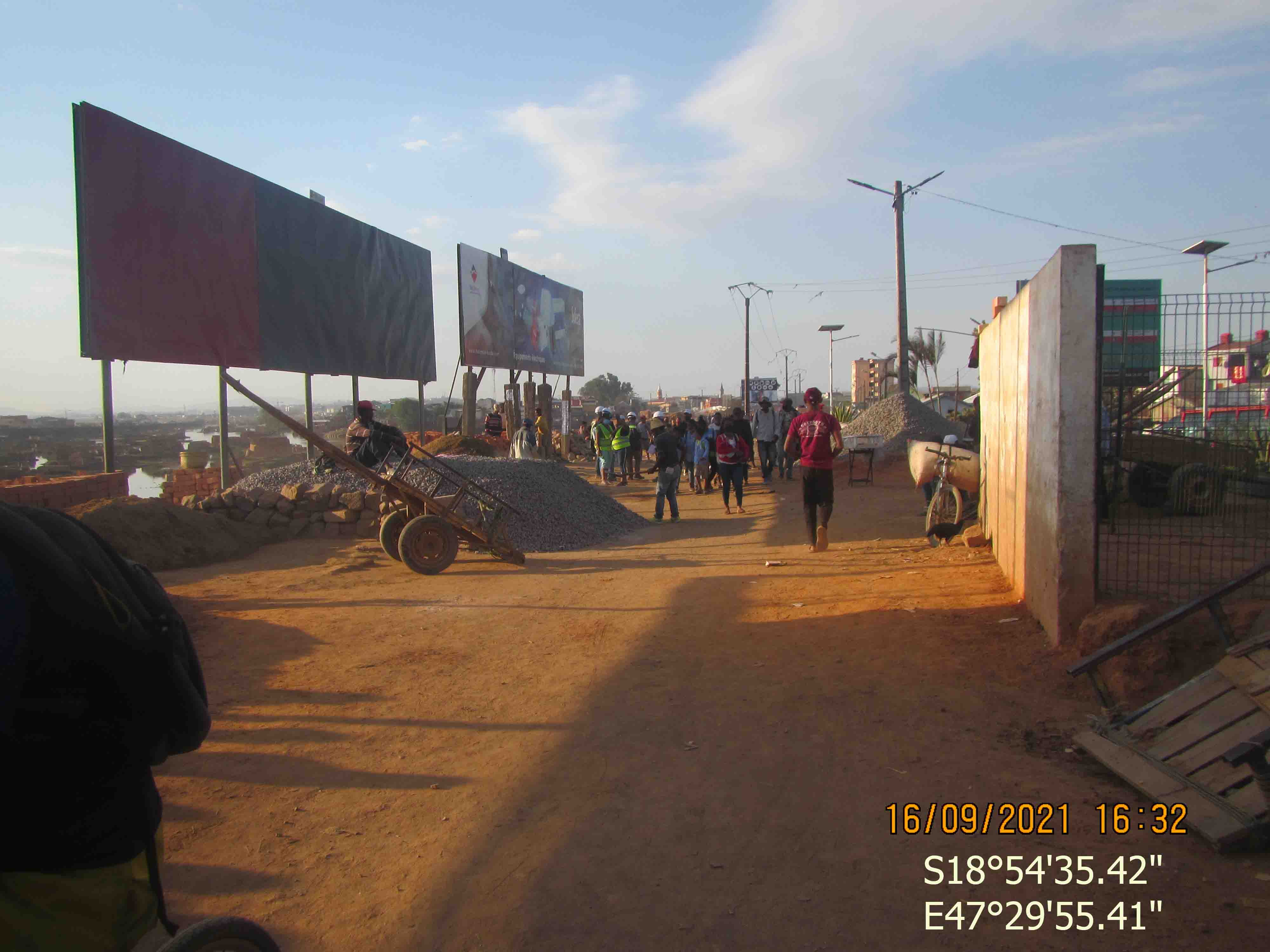 Image chantier avant