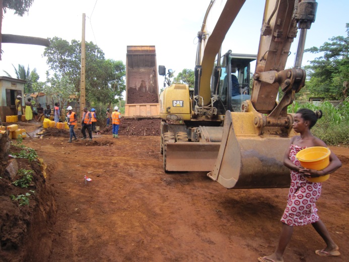 Image chantier après