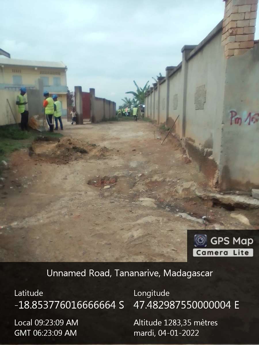 Image chantier avant