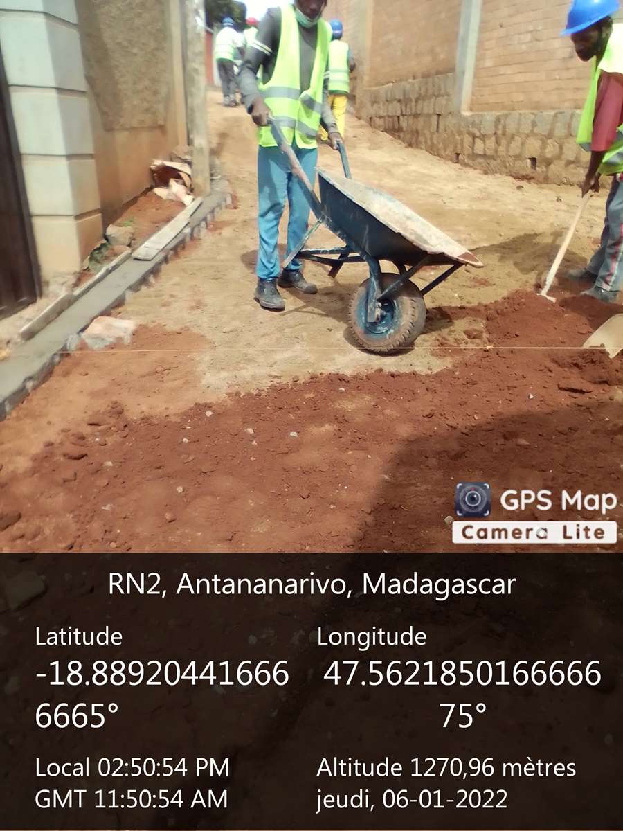 Image chantier avant
