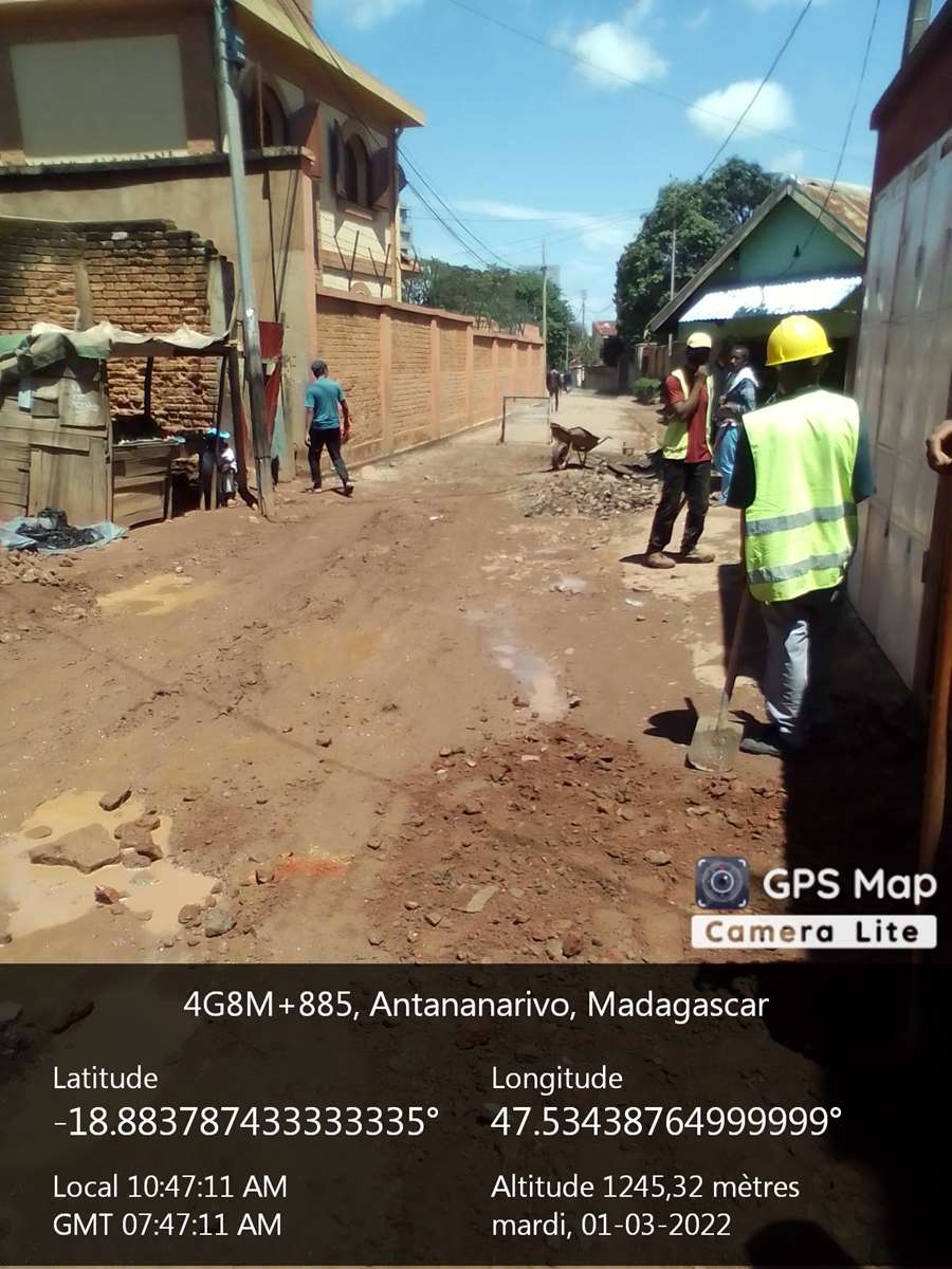 Image chantier avant