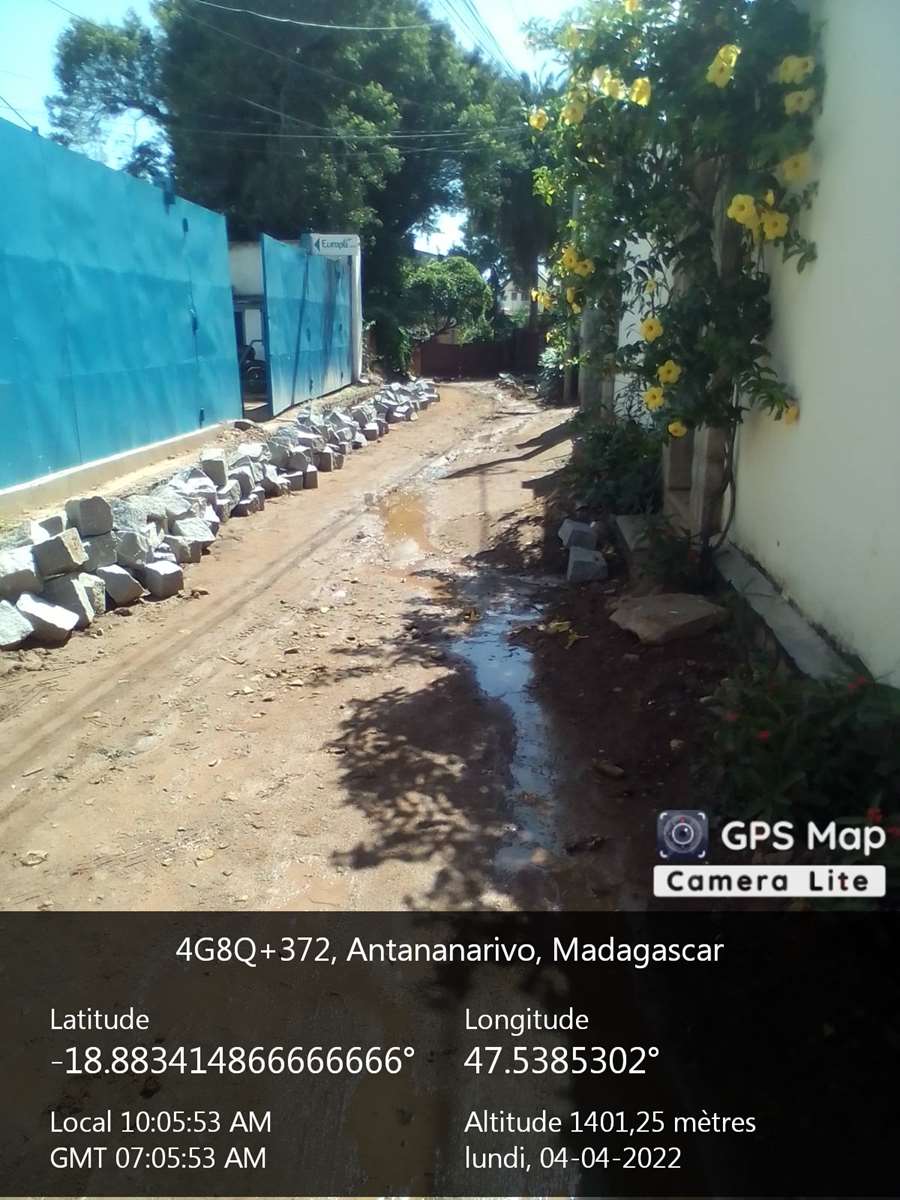 Image chantier avant