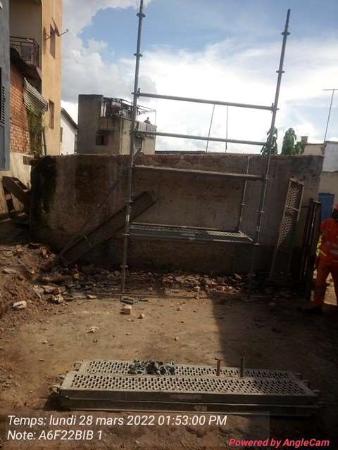 Image chantier avant
