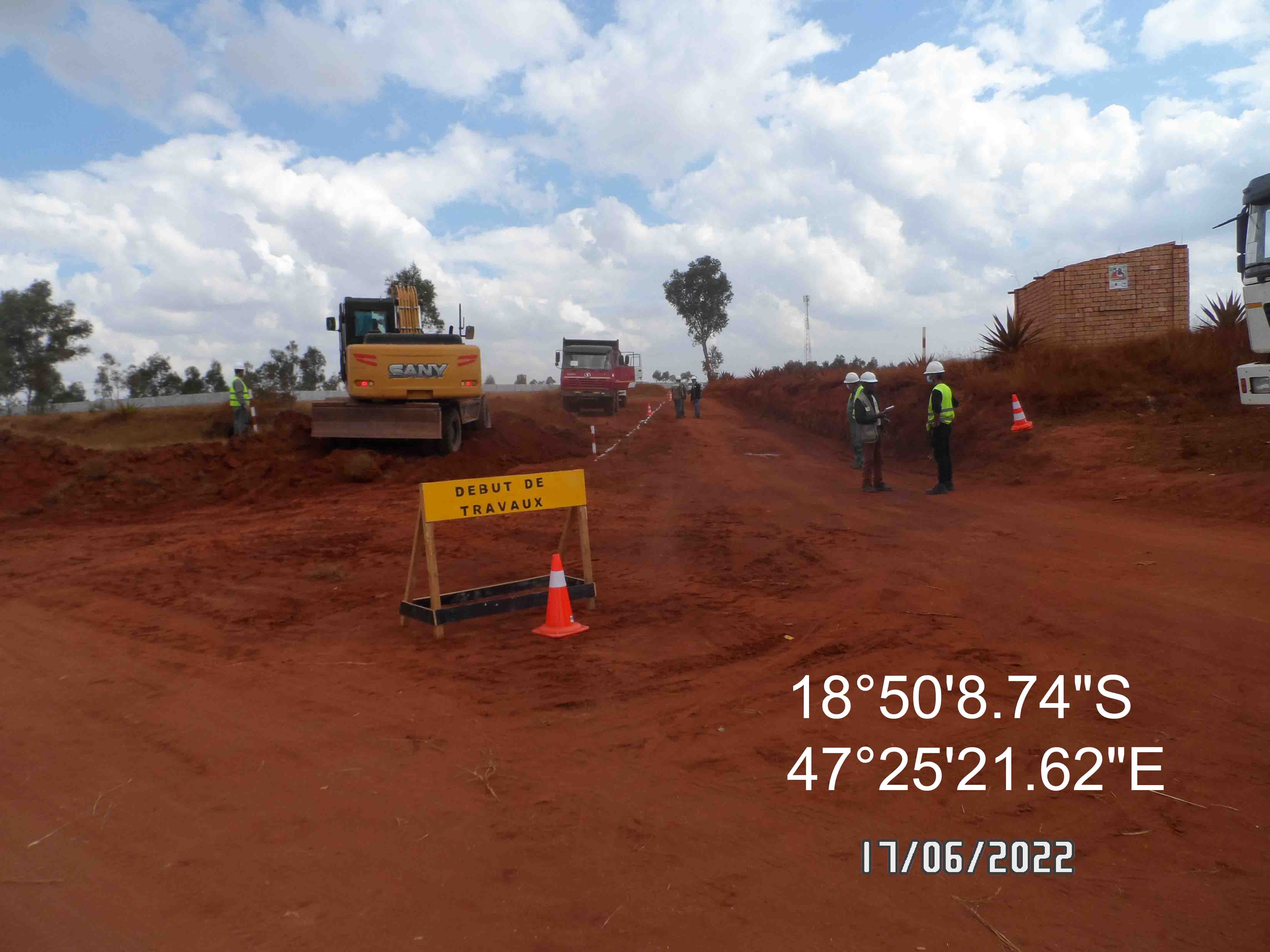 Image chantier avant