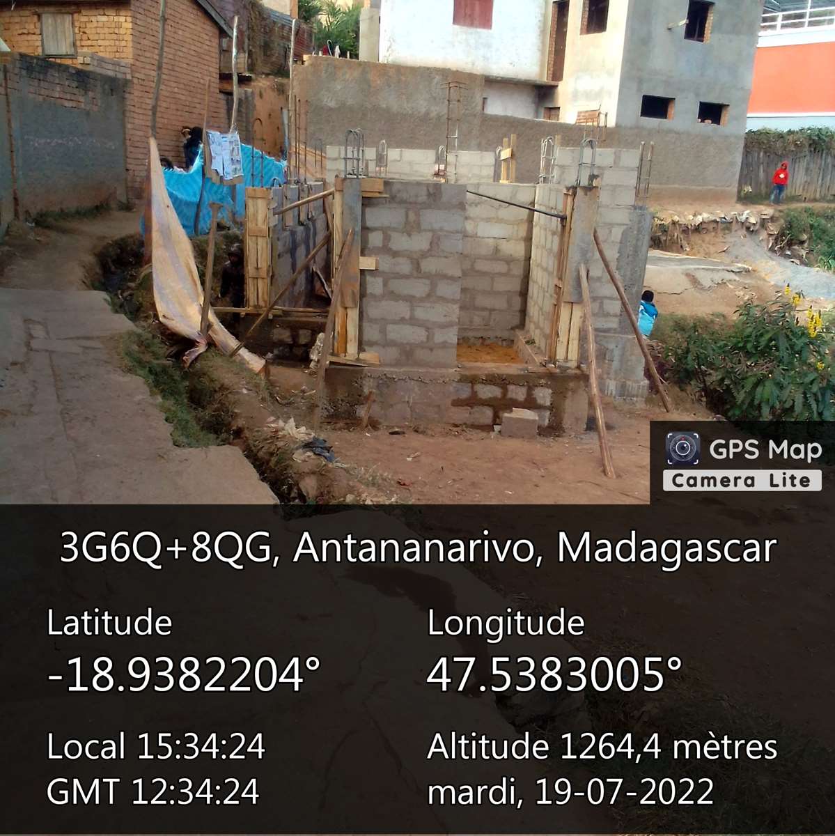 Image chantier après