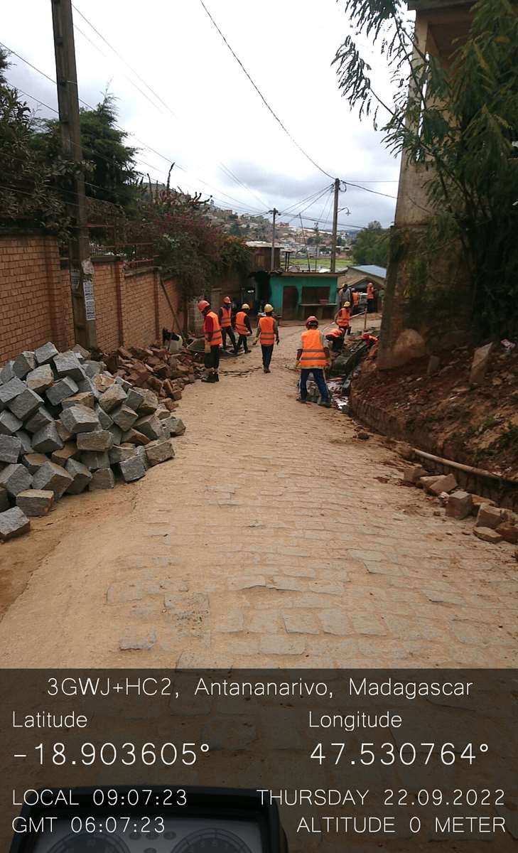 Image chantier après