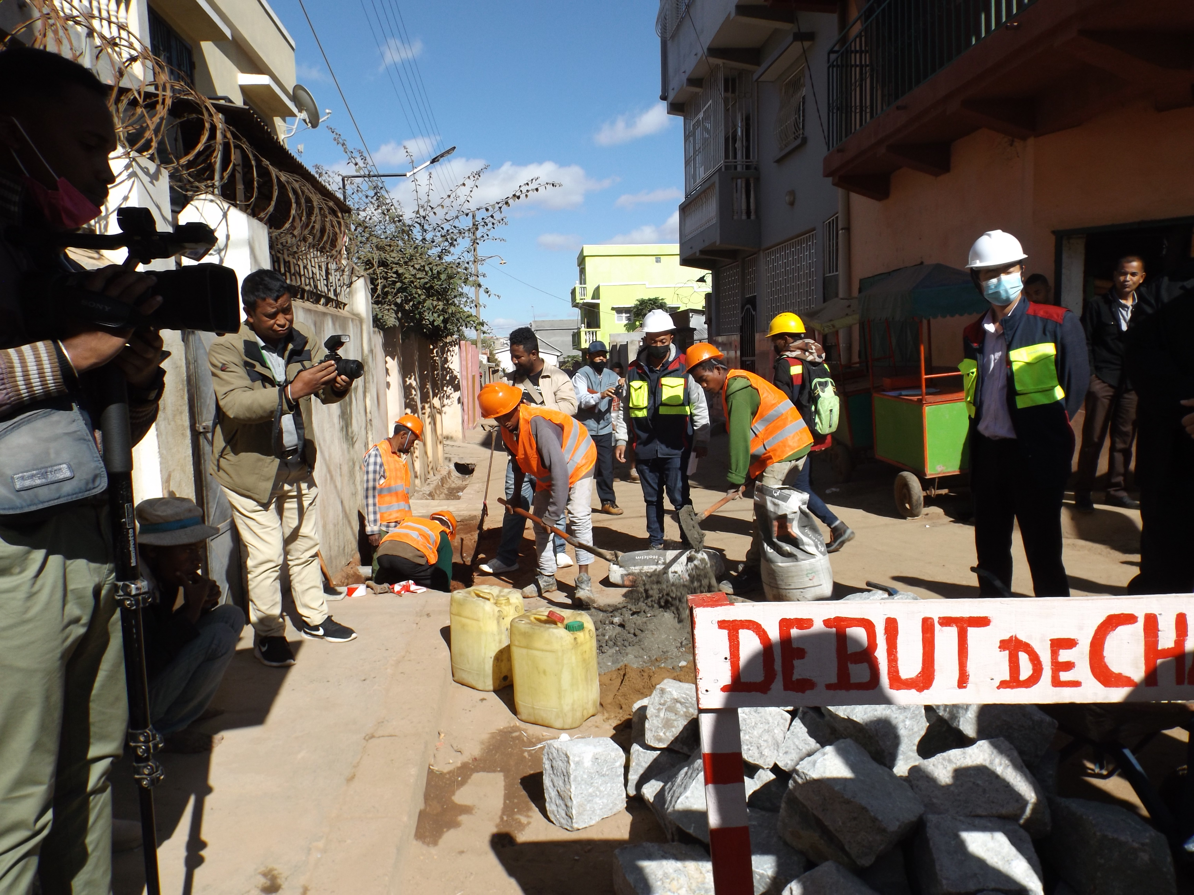 Image chantier avant