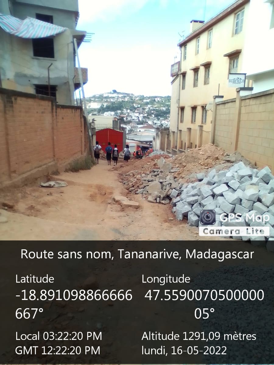 Image chantier avant