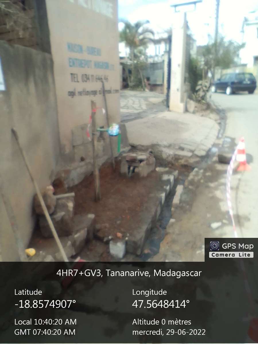 Image chantier avant