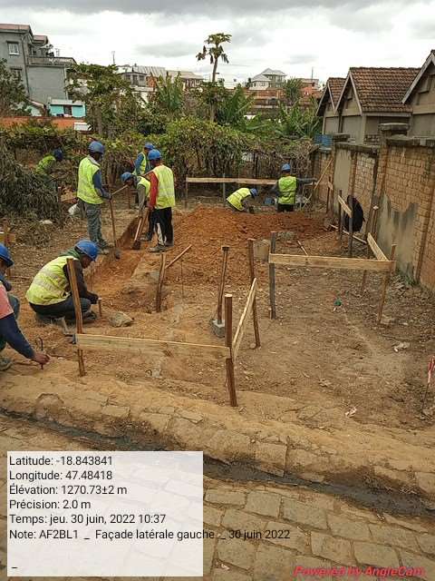 Image chantier avant