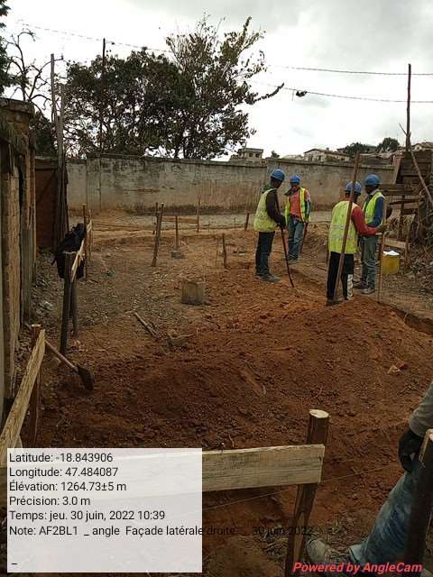 Image chantier avant