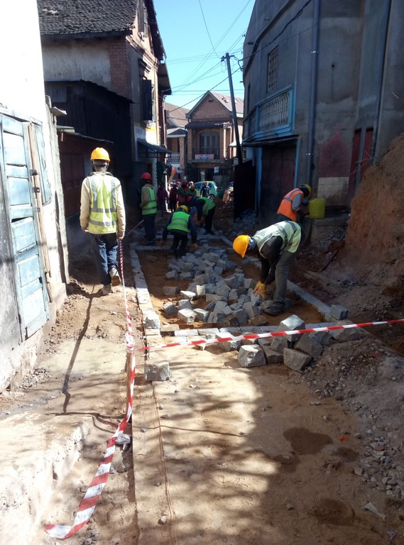 Image chantier après