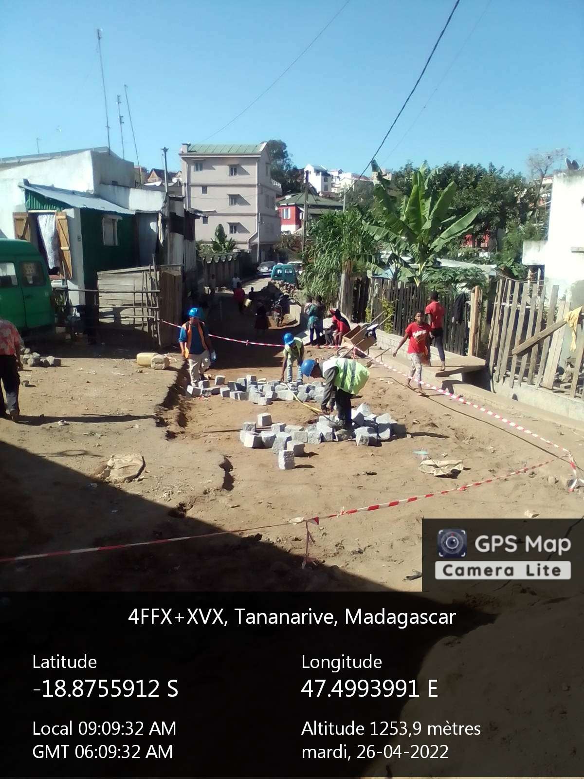 Image chantier avant