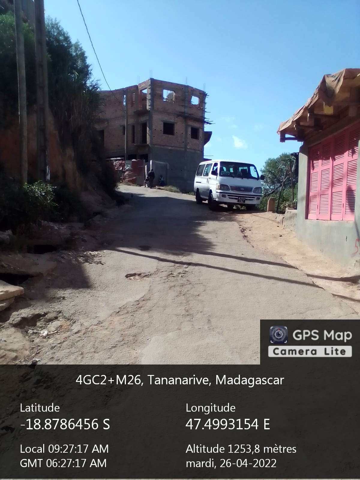 Image chantier avant