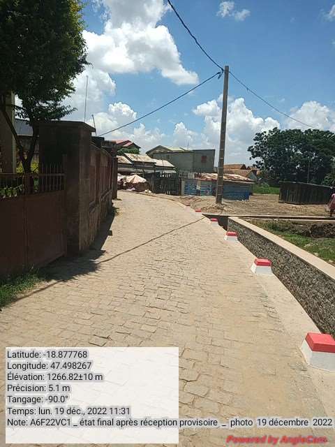Image chantier après
