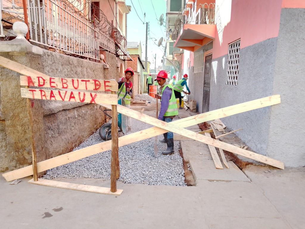 Image chantier après