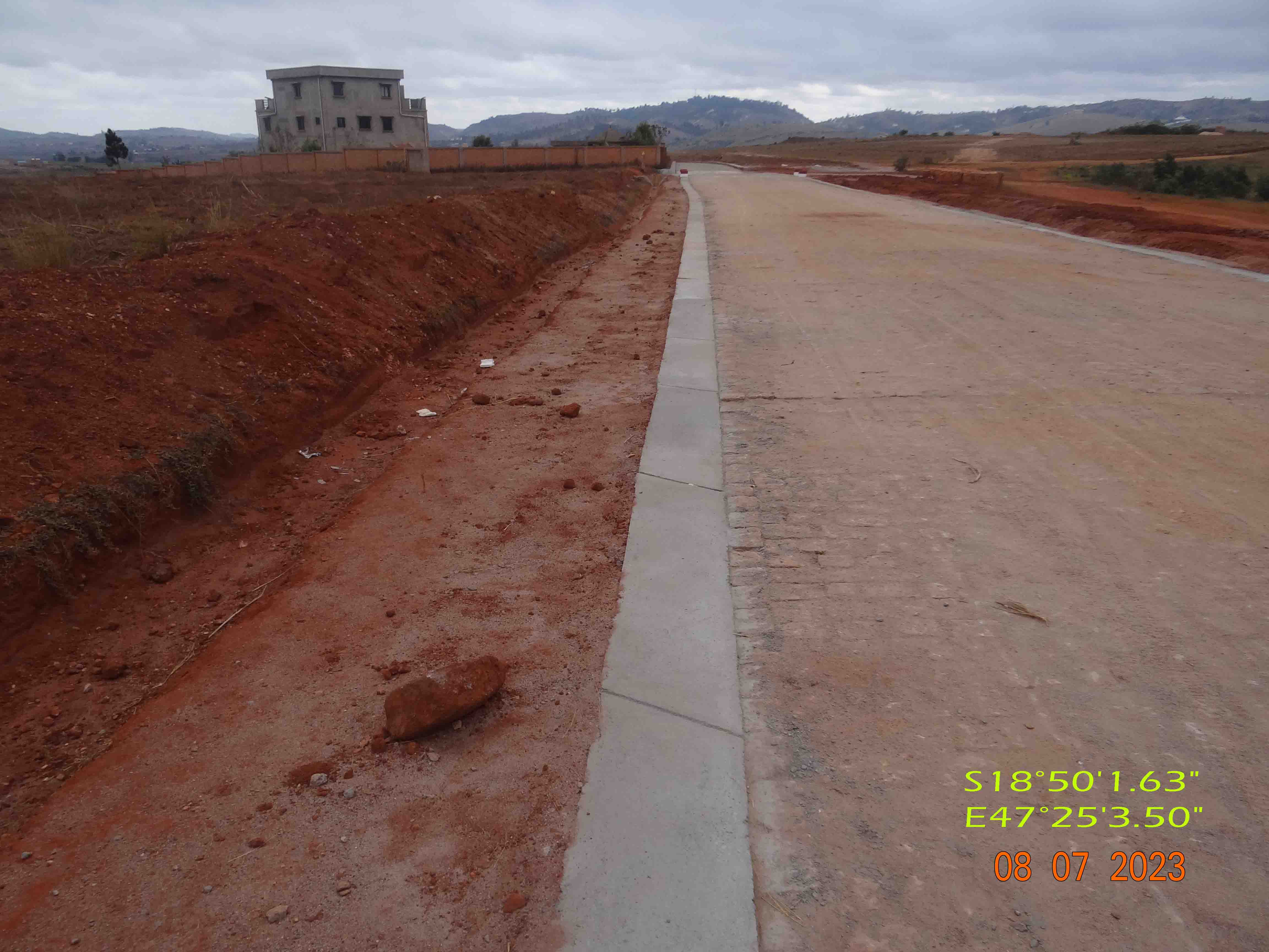 Image chantier après