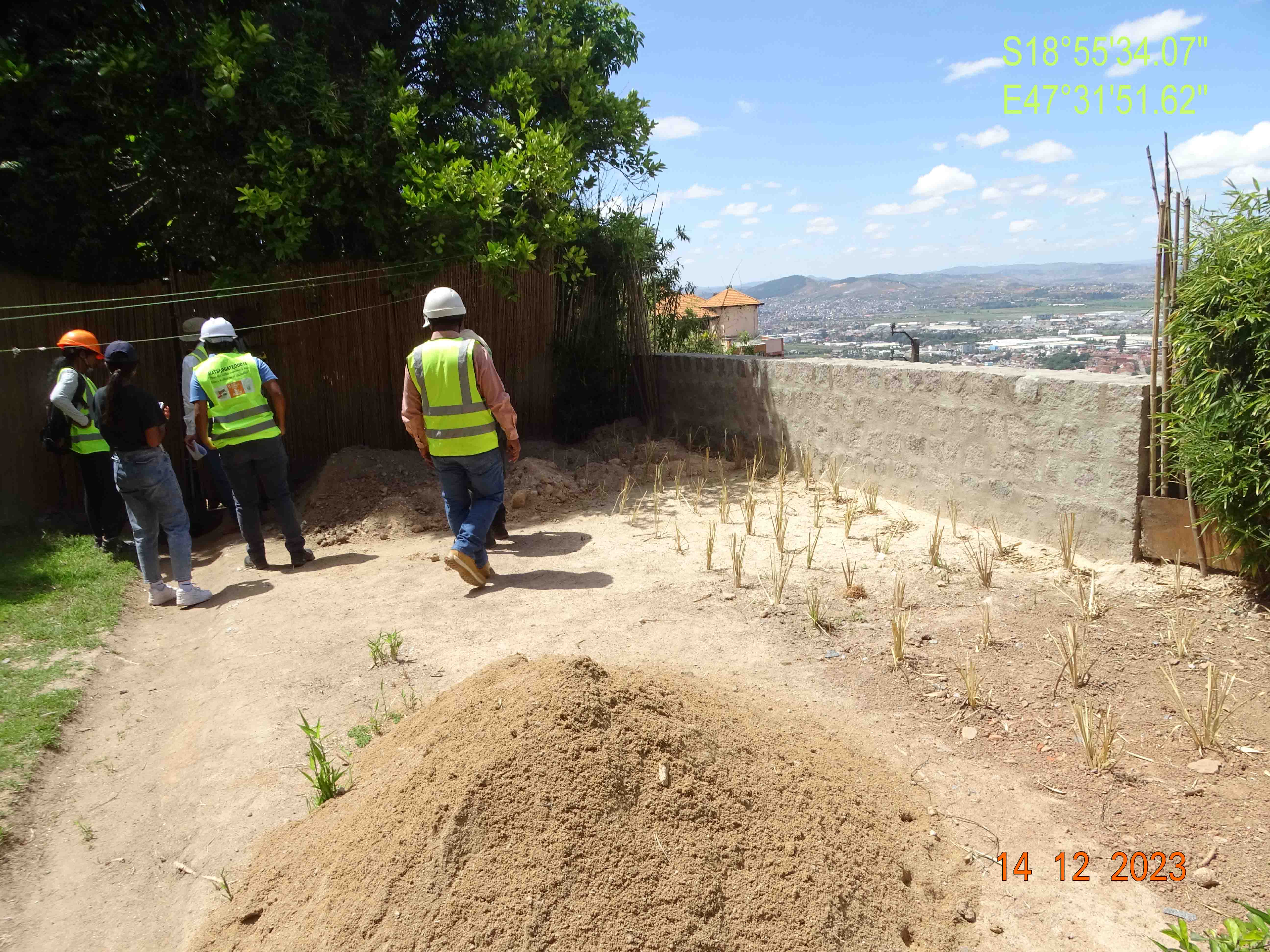 Image chantier après