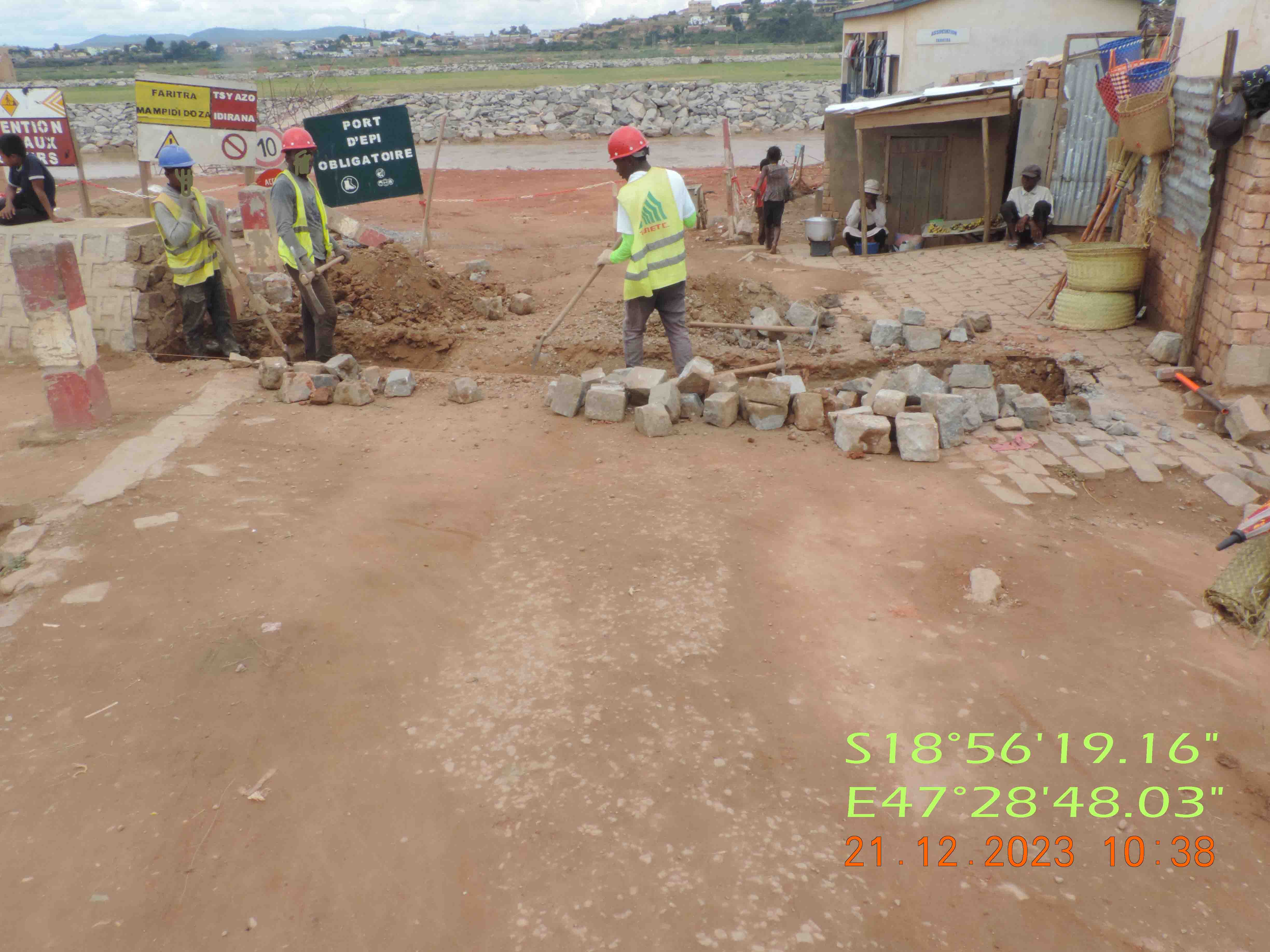 Image chantier avant
