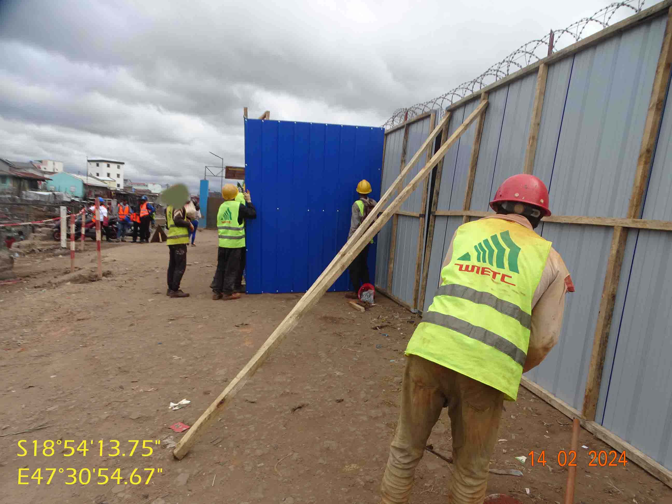 Image chantier avant