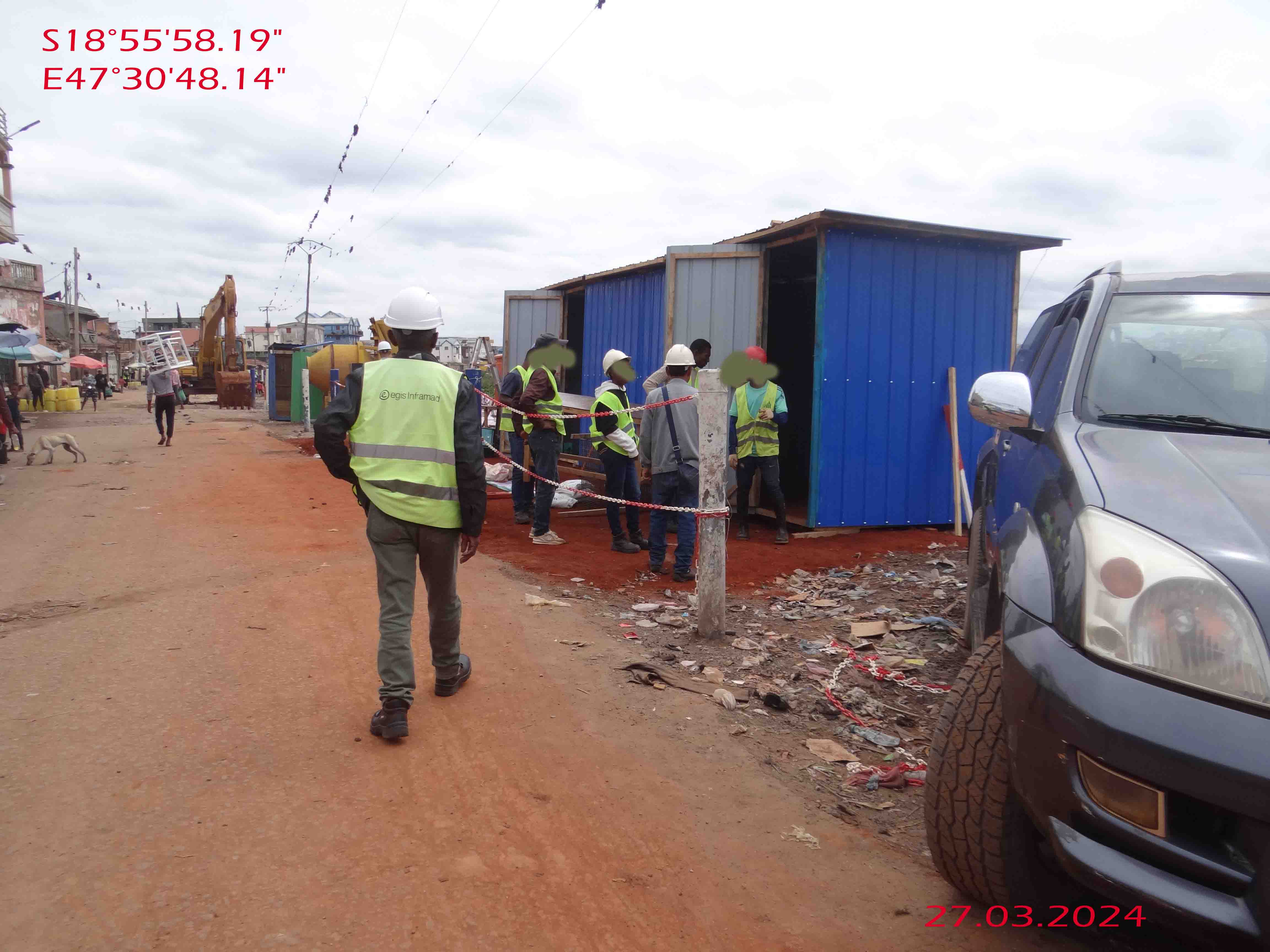 Image chantier avant