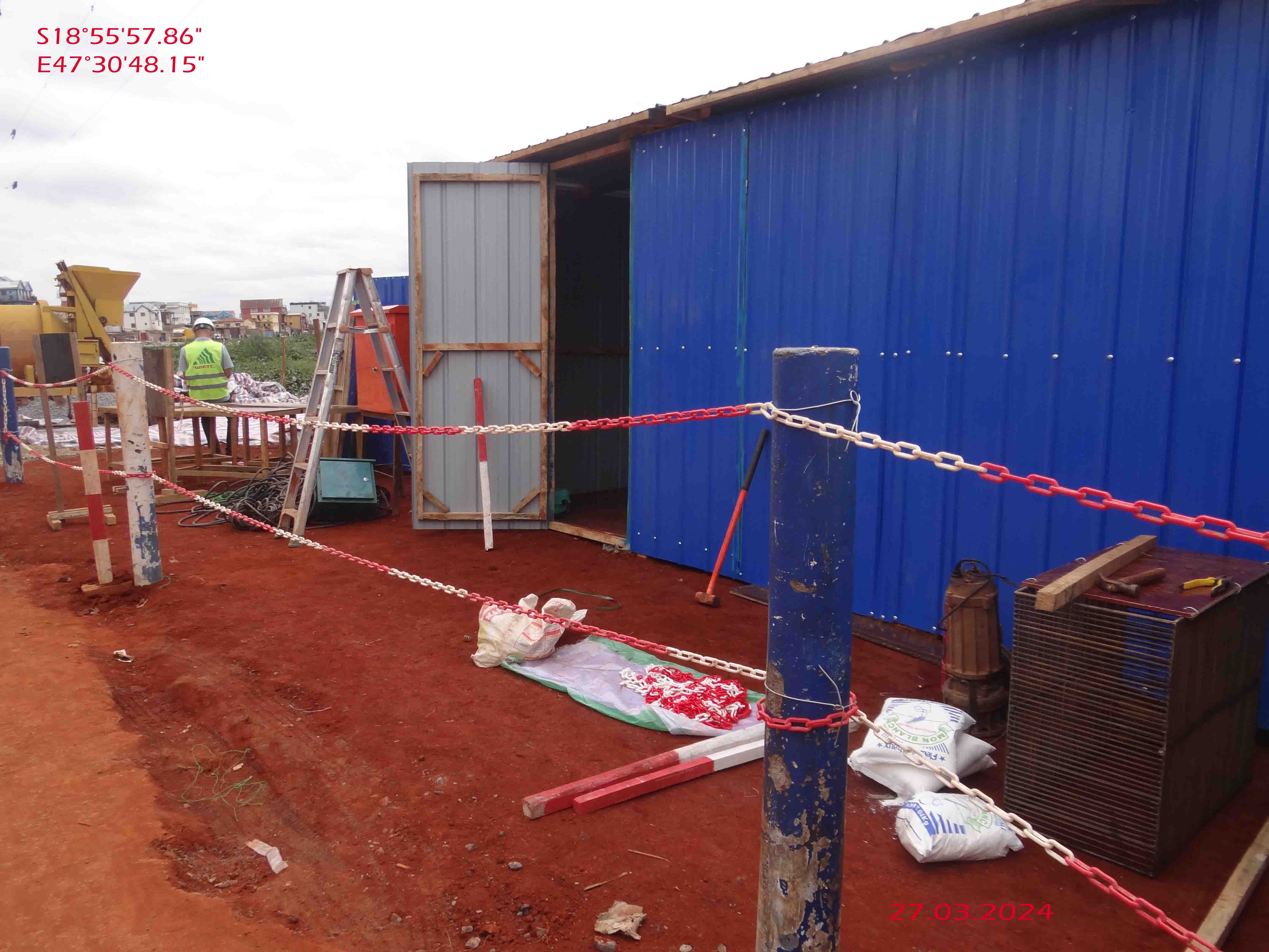 Image chantier avant