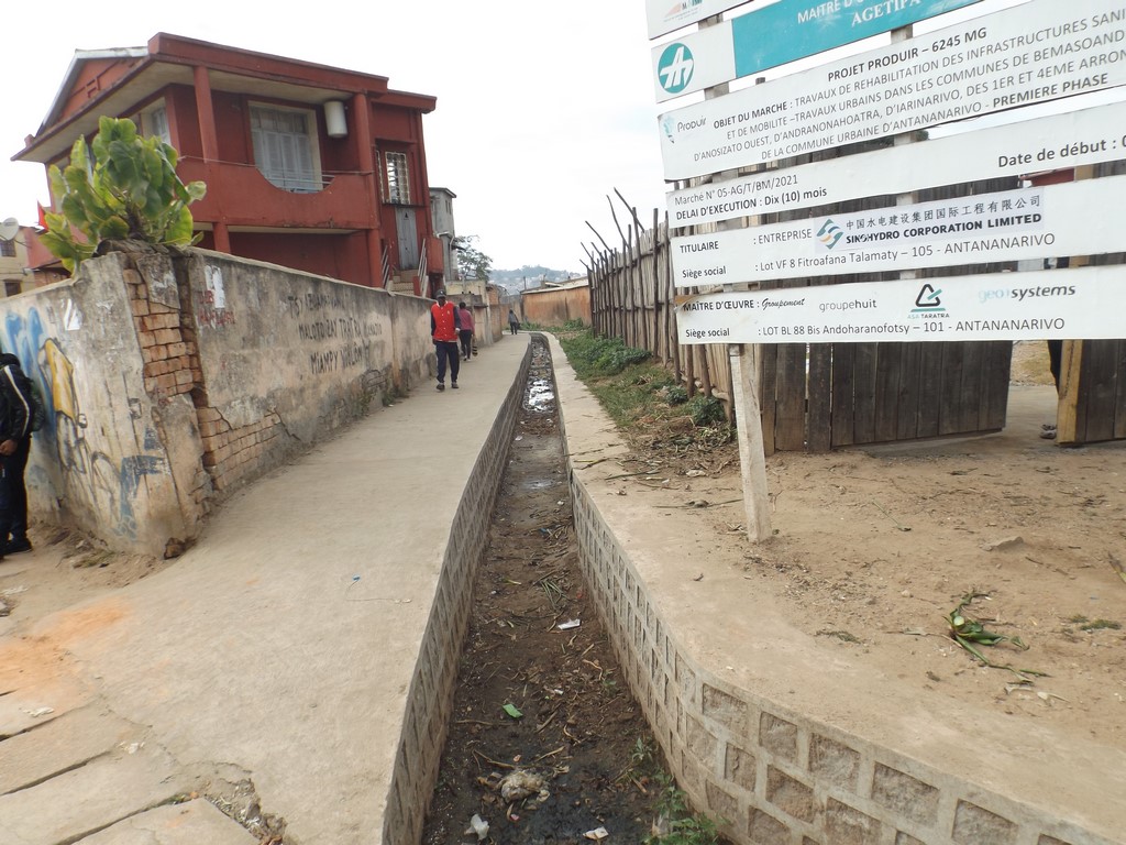 Image chantier après