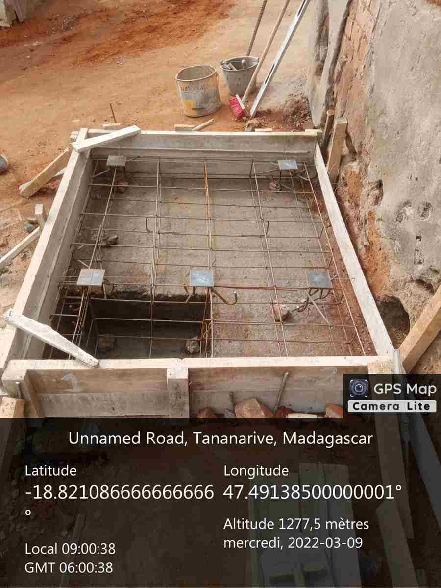 Image chantier avant