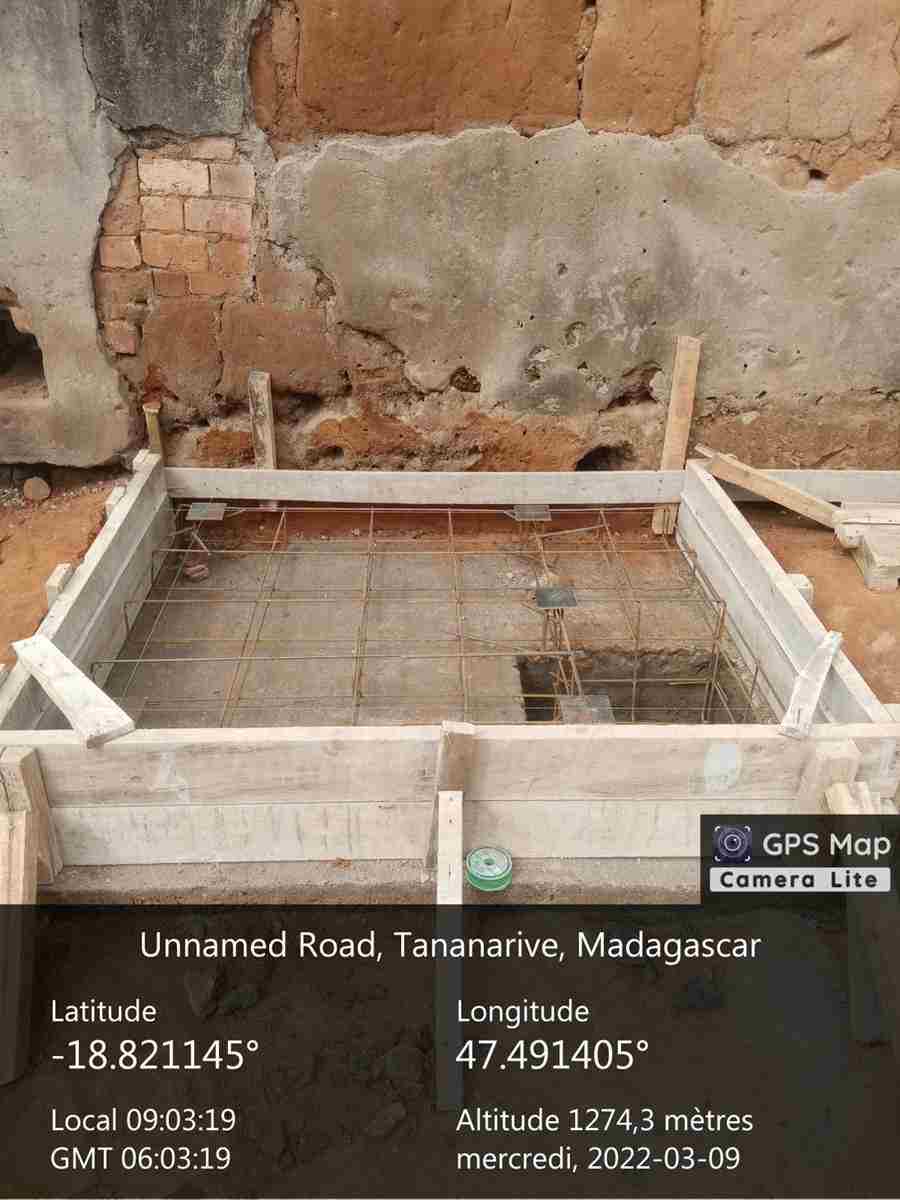 Image chantier avant