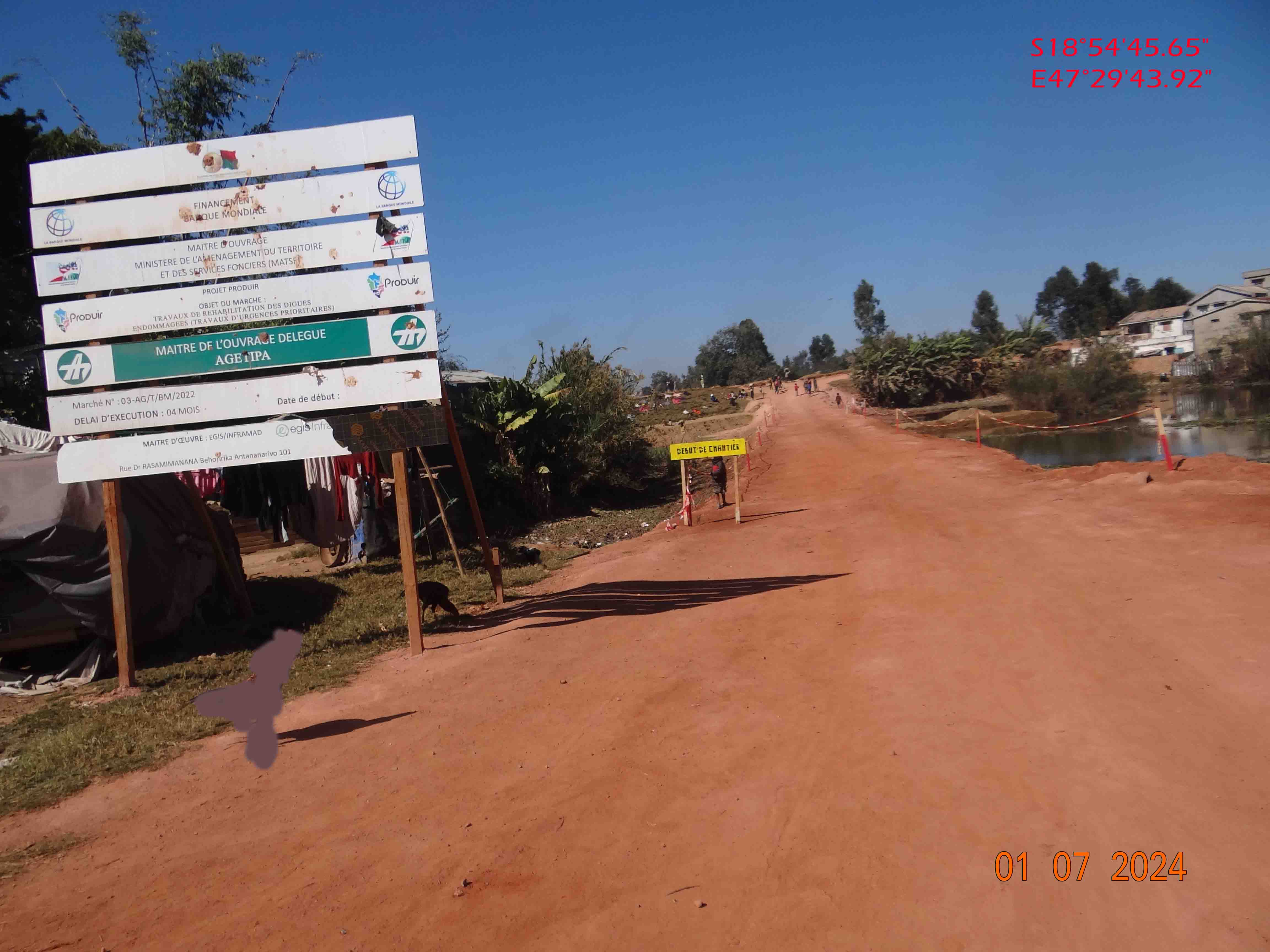Image chantier avant