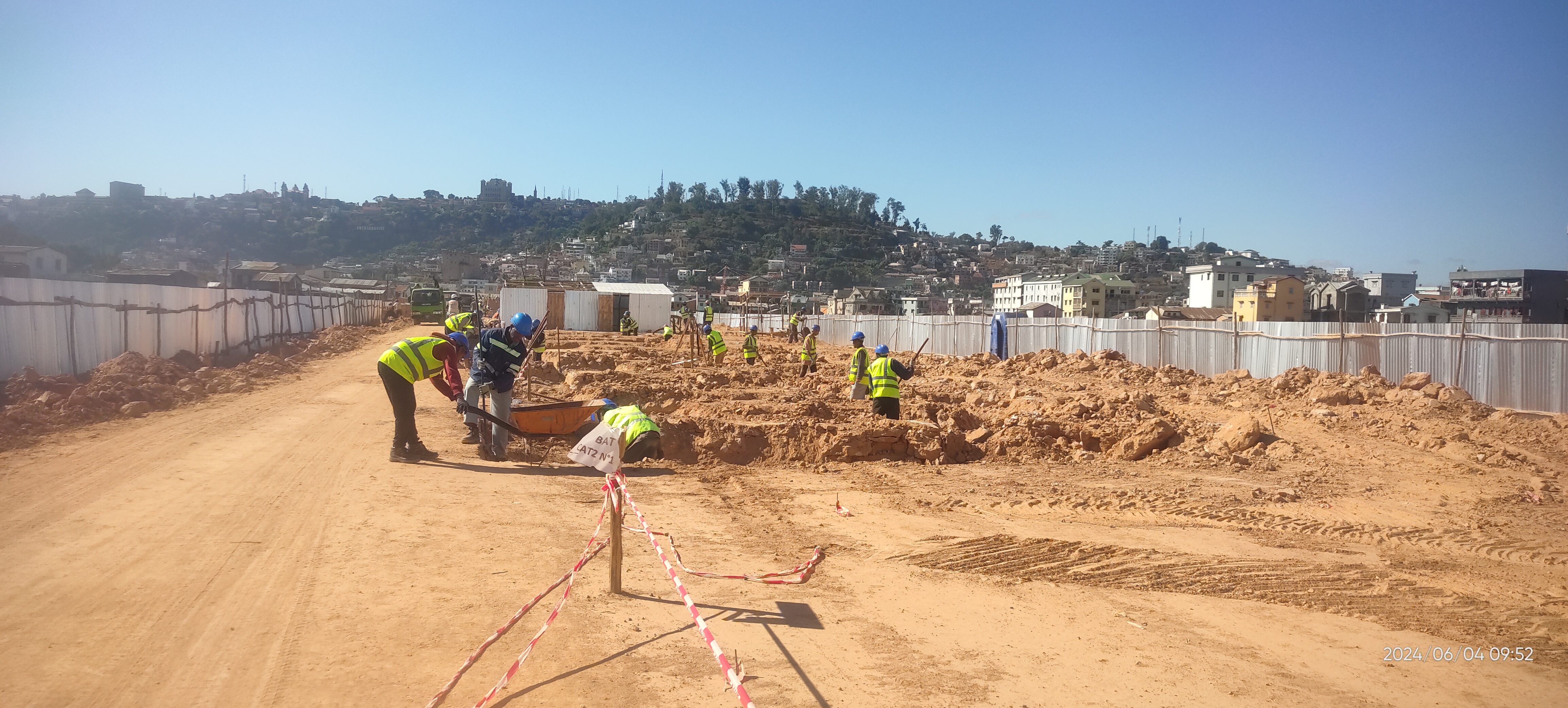 Image chantier avant