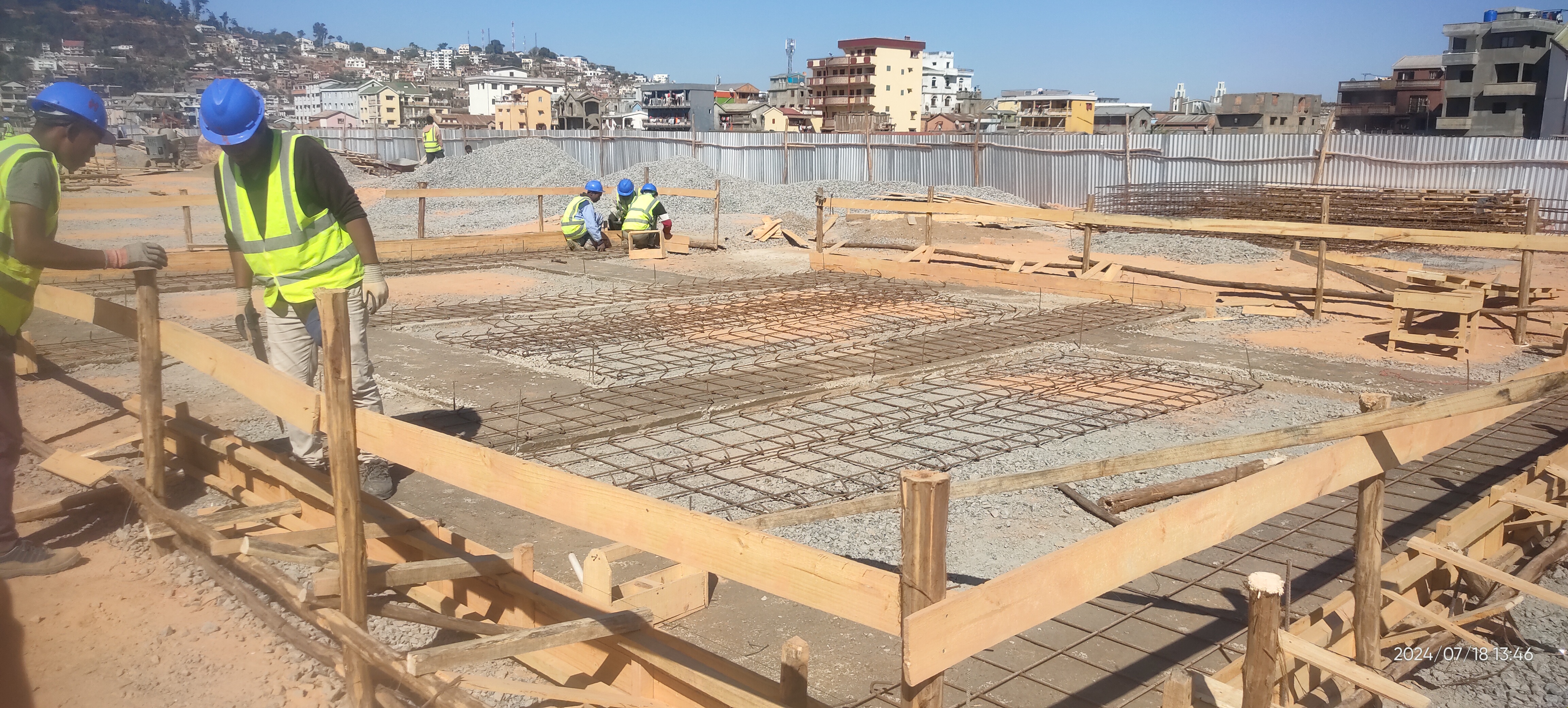 Image chantier après