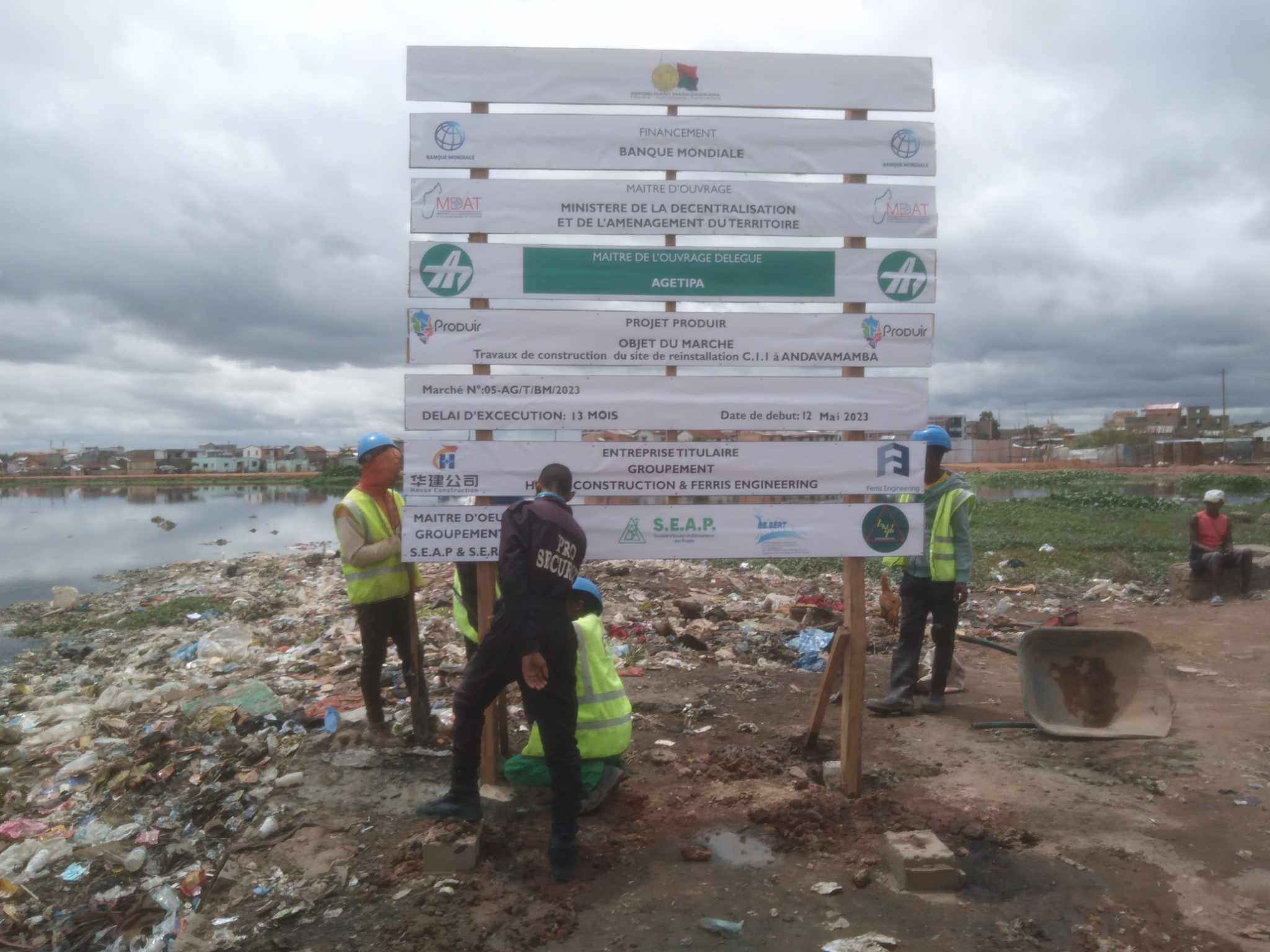Image chantier avant