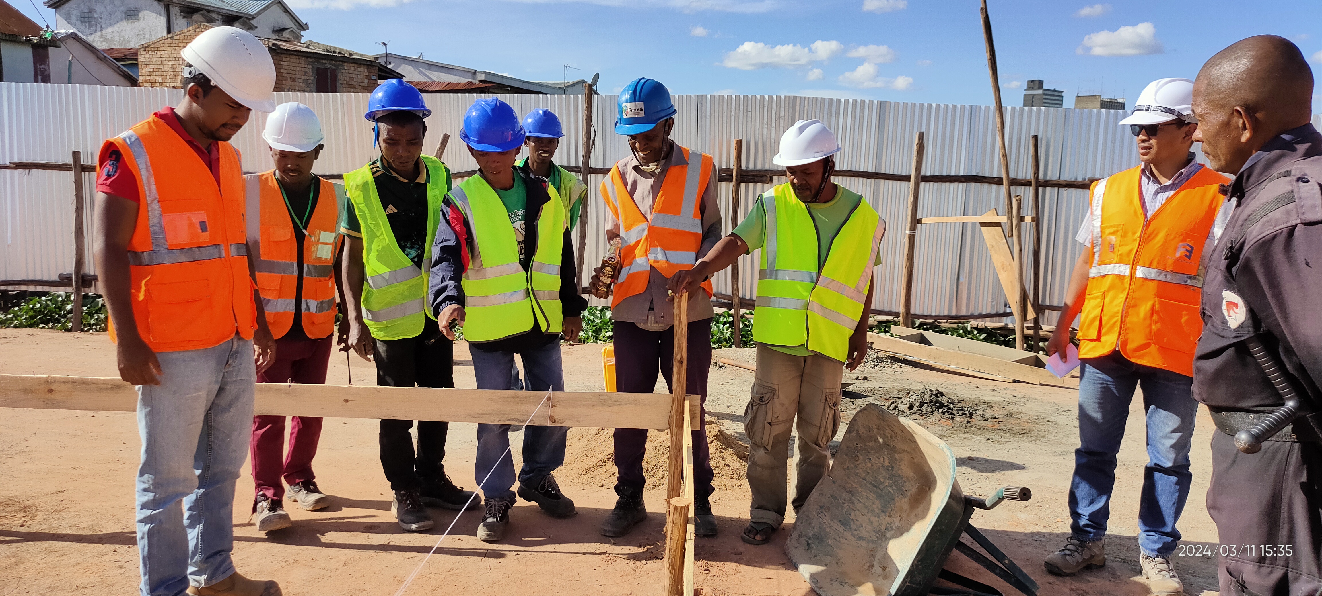 Image chantier avant