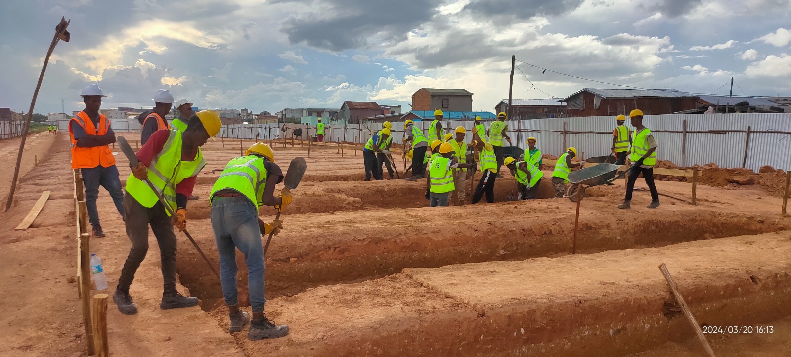 Image chantier avant