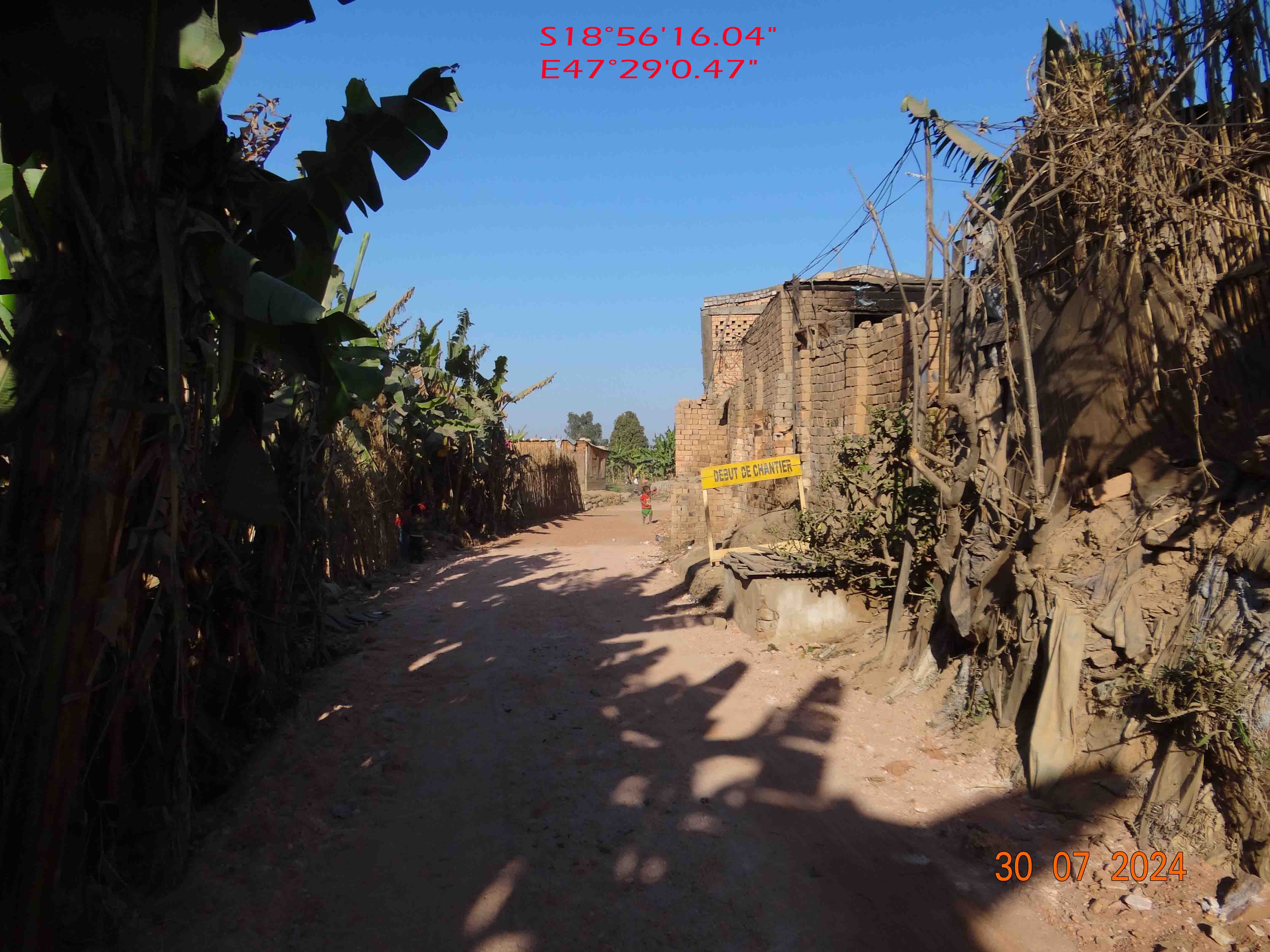 Image chantier avant
