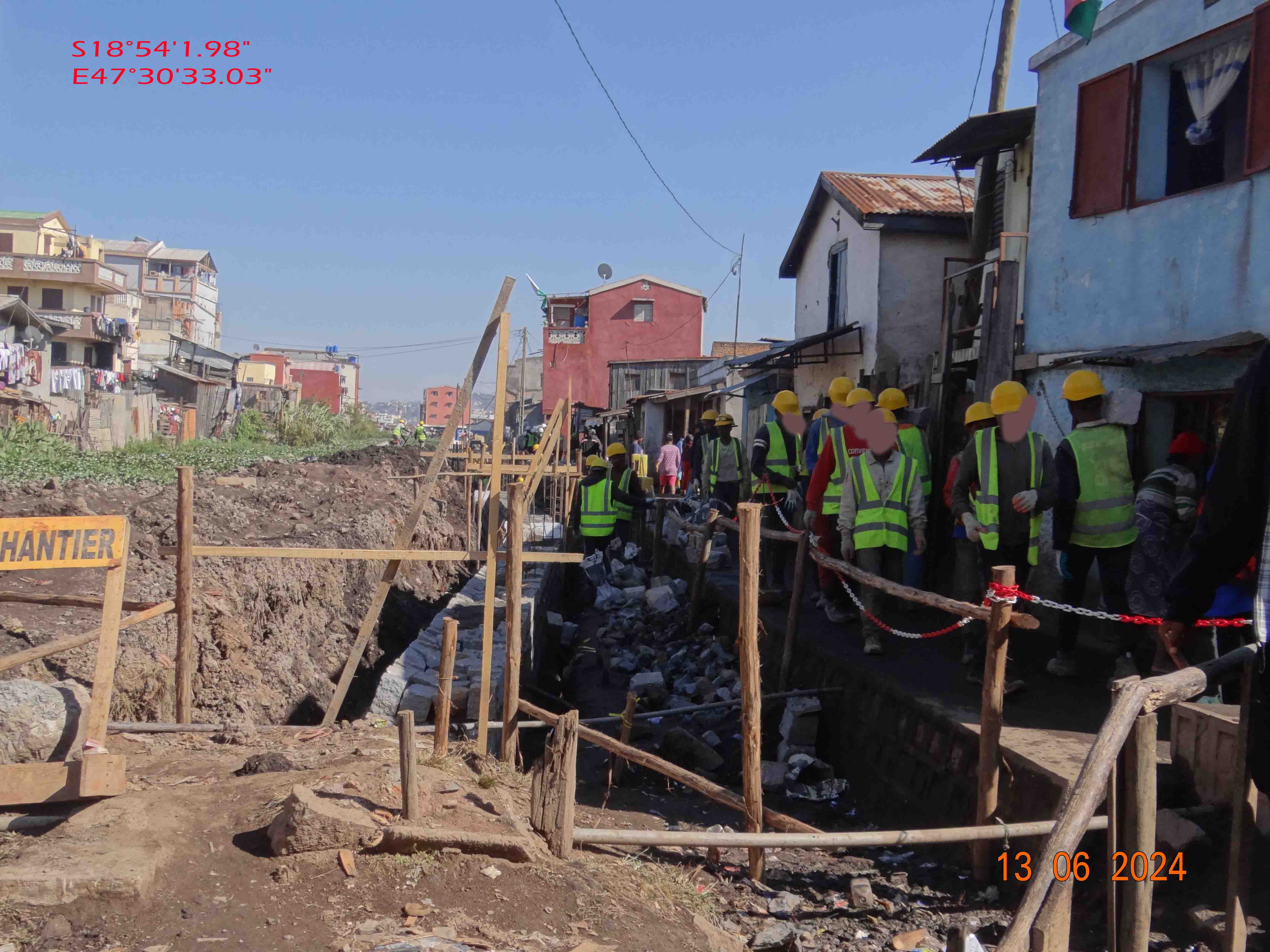 Image chantier avant