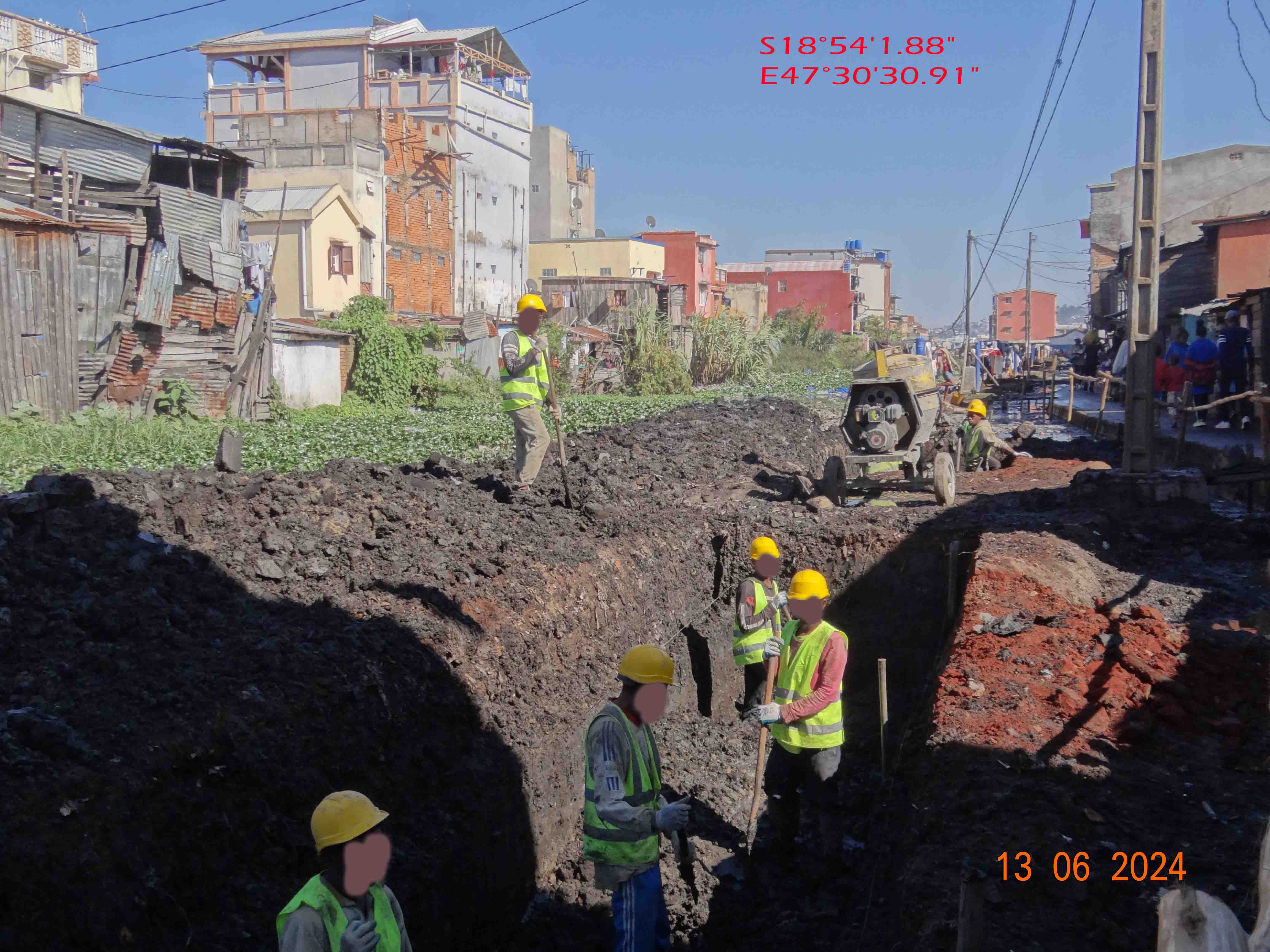 Image chantier avant