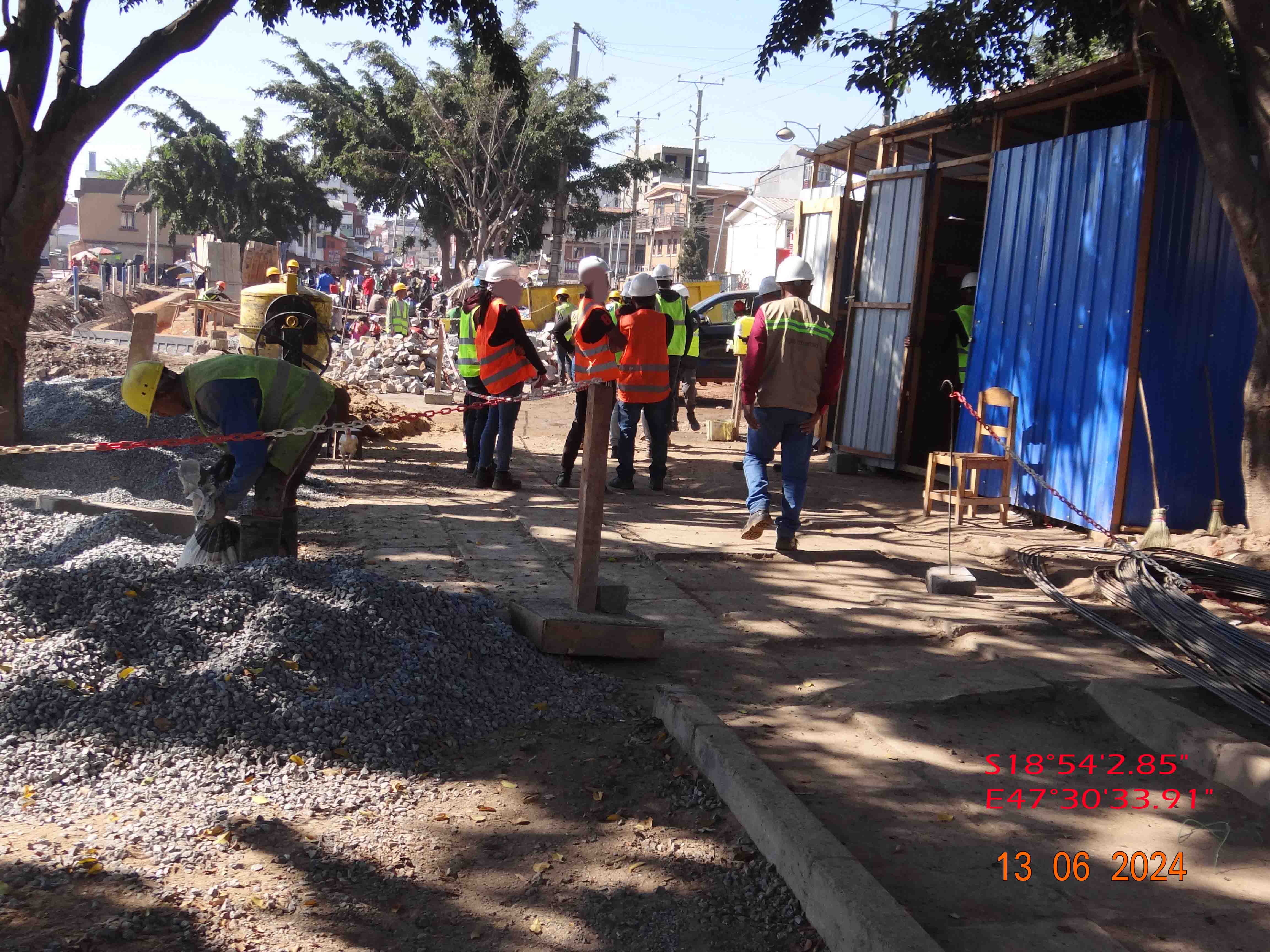 Image chantier avant