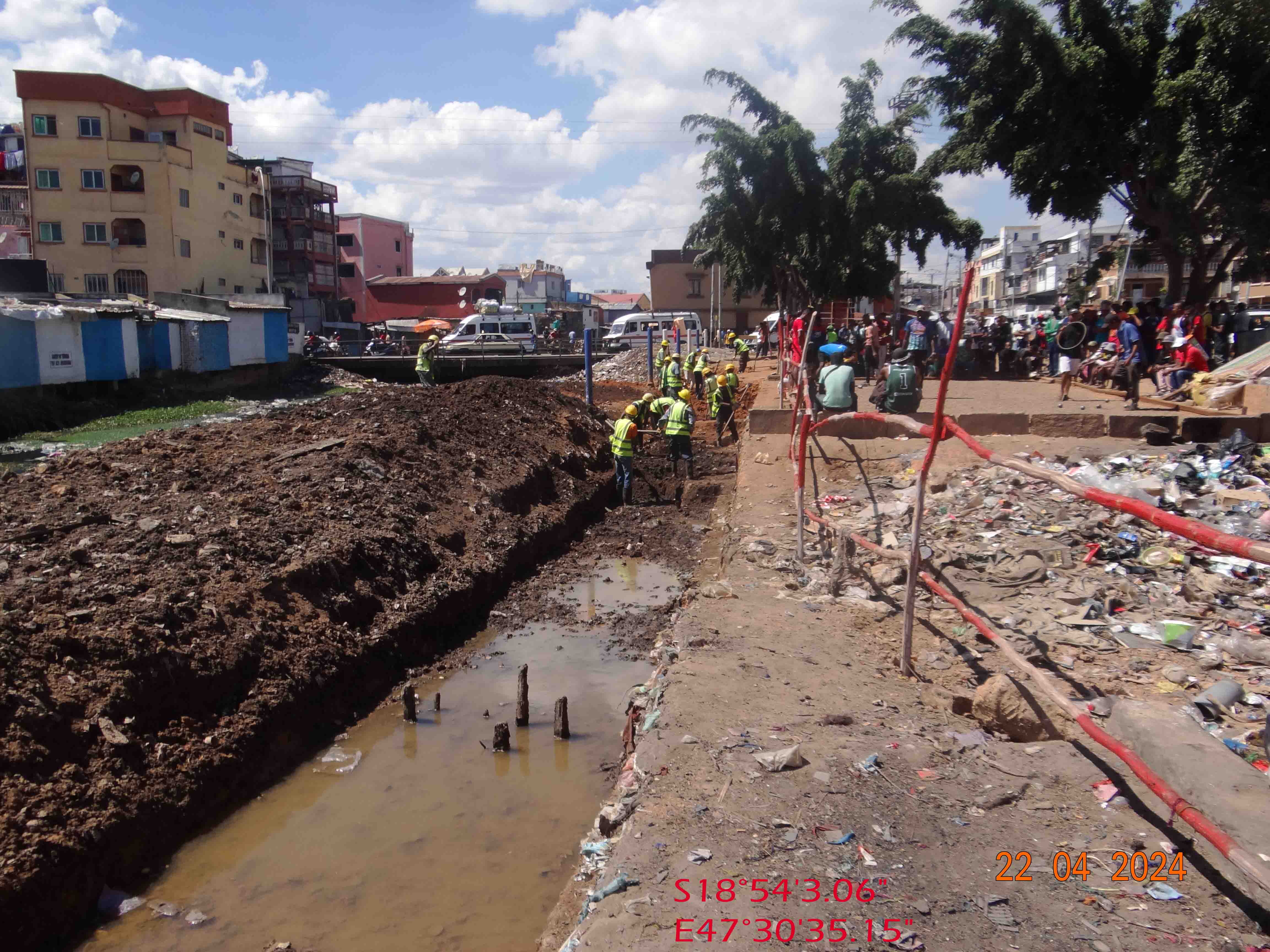 Image chantier avant