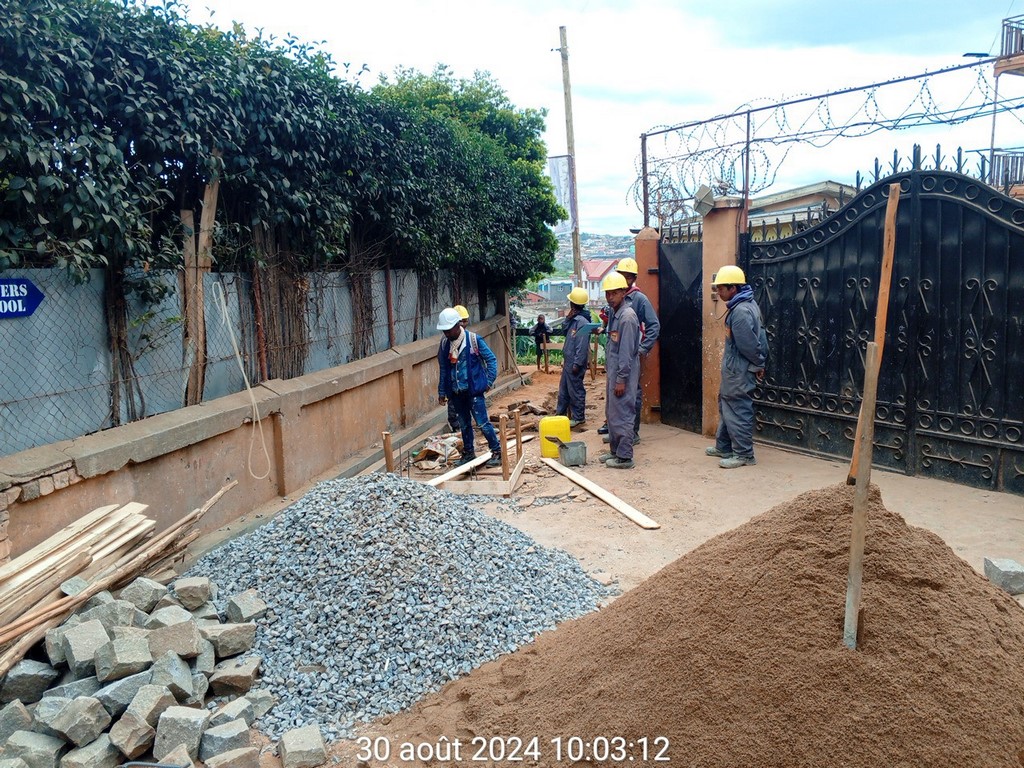 Image chantier avant