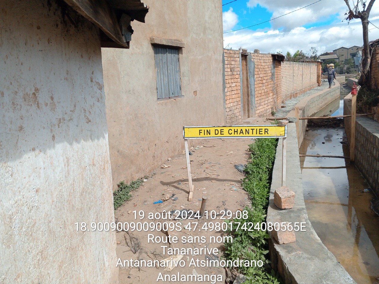 Image chantier avant